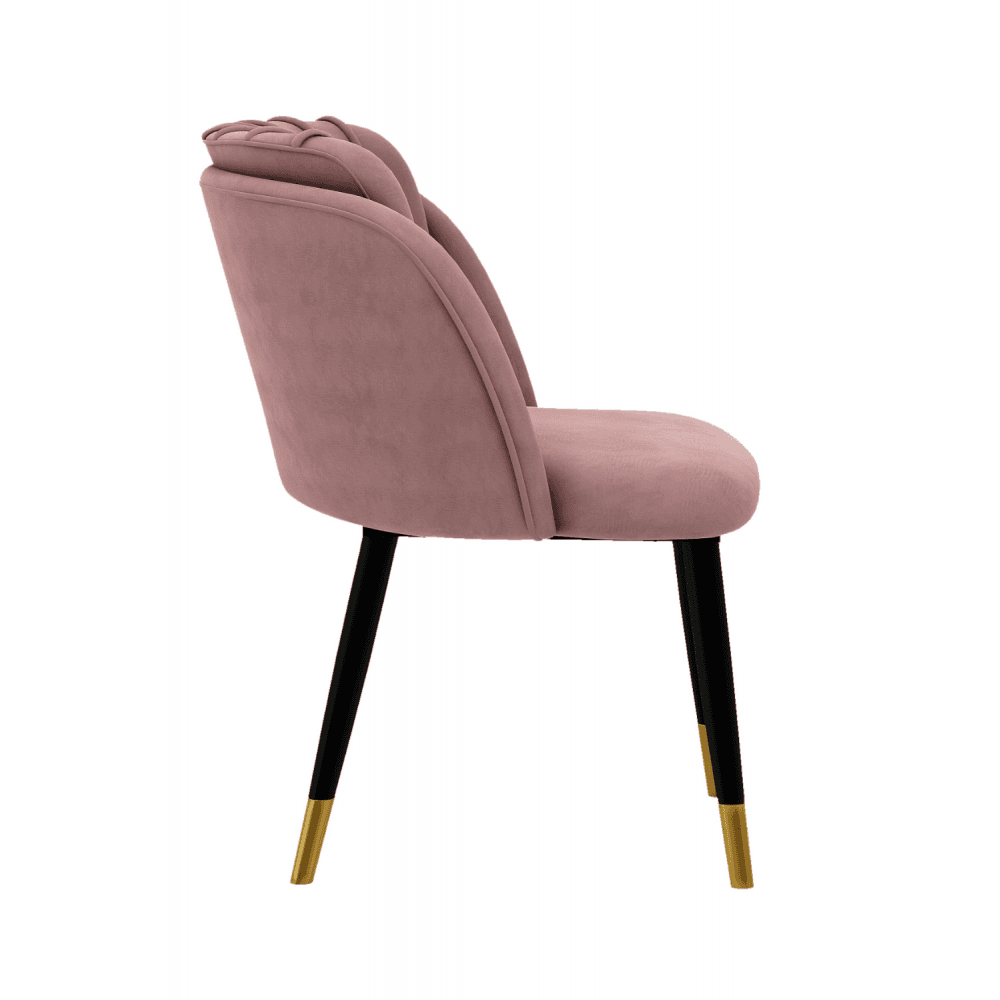 Milano velvet dining chair
