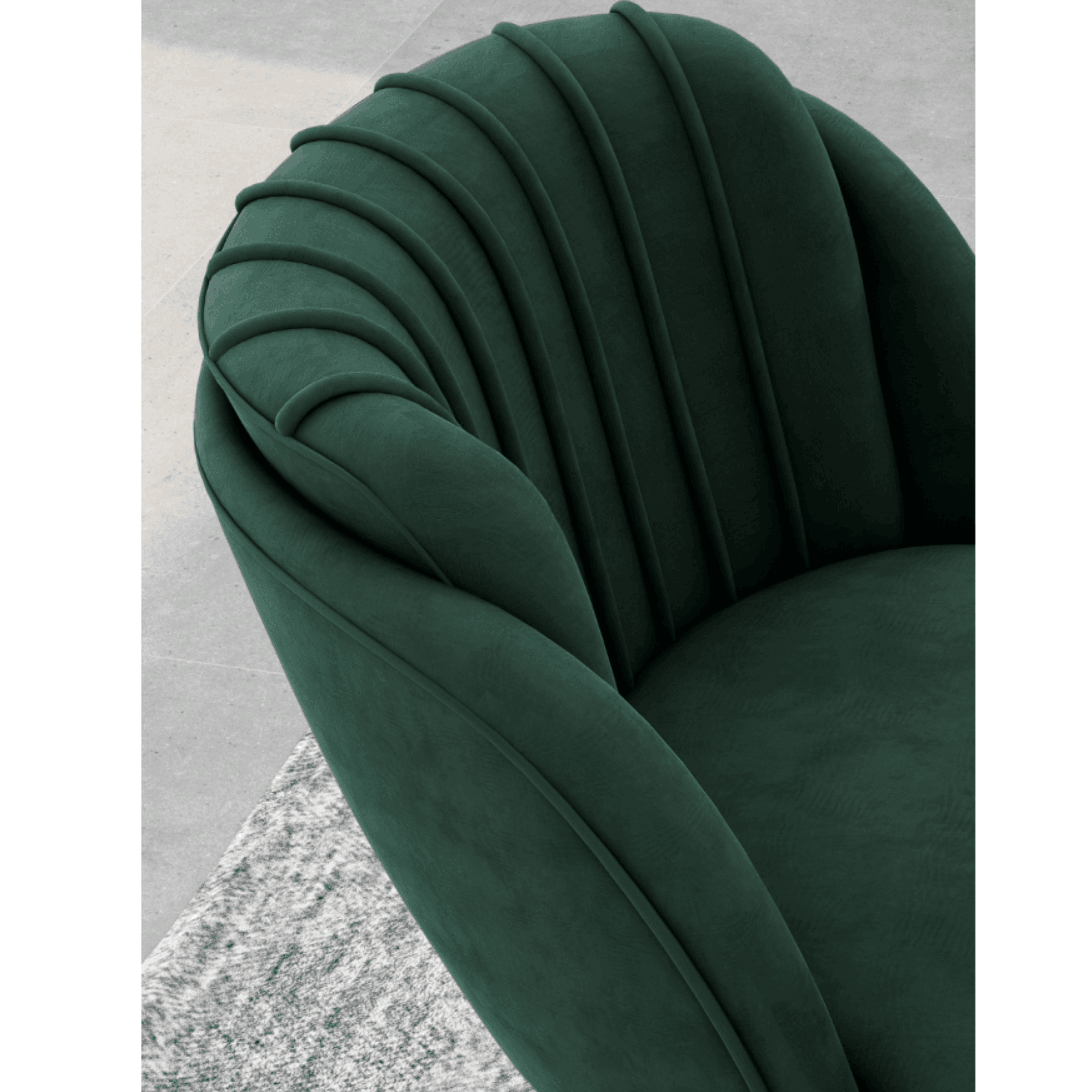 Milano velvet dining chair