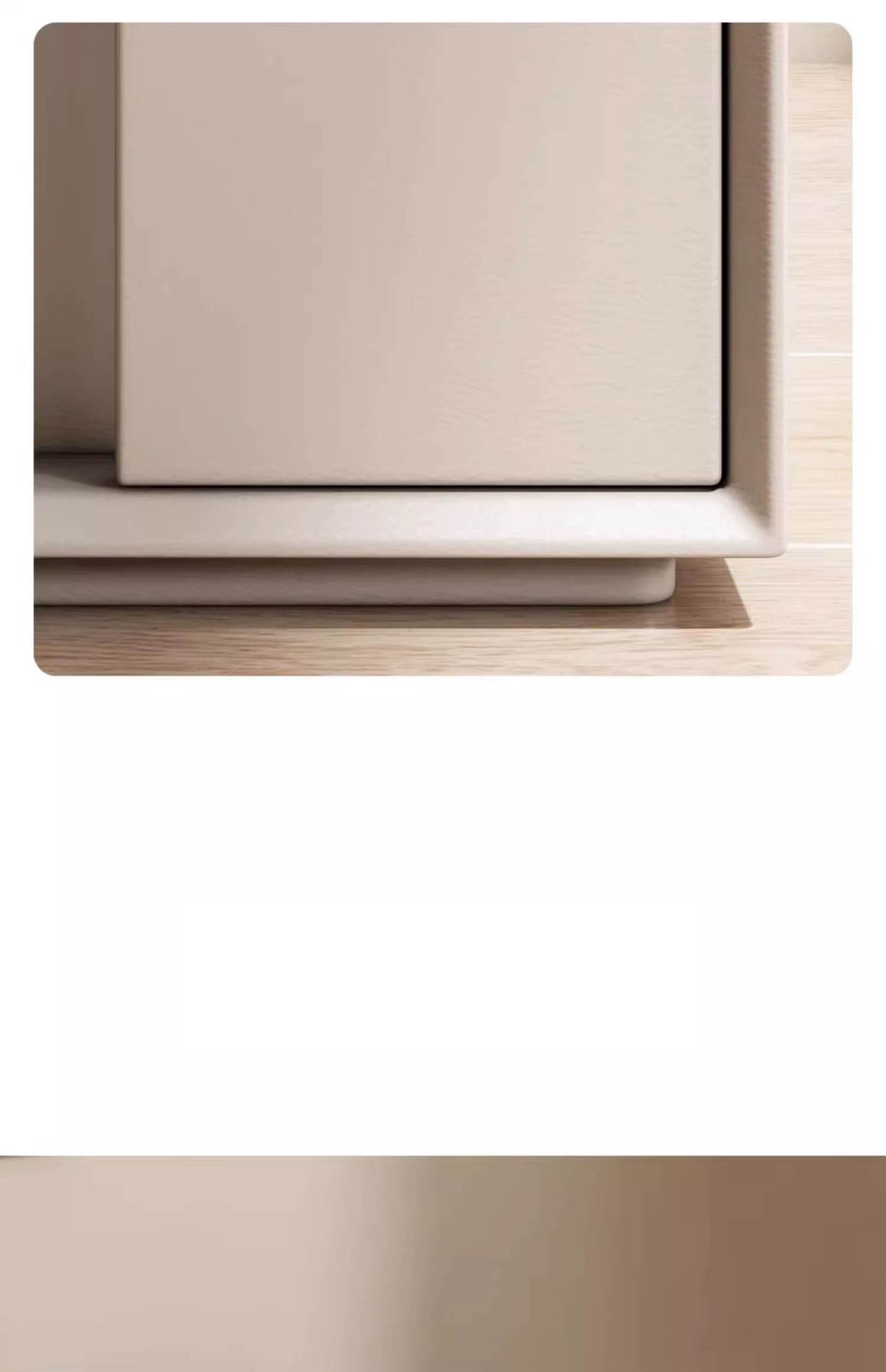 Creative Double-layer Storage Bedside Table