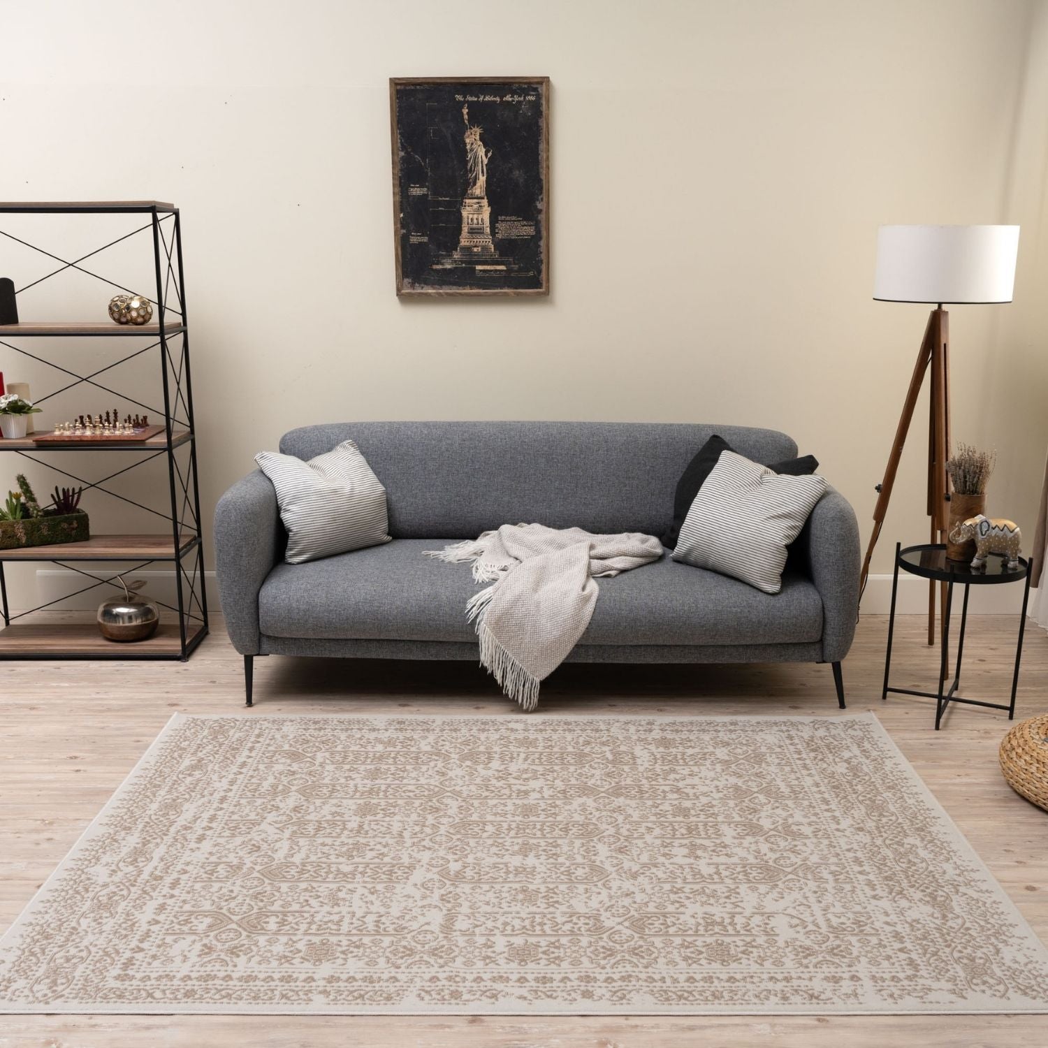 Montana Cream and Beige Rug | 3716CB