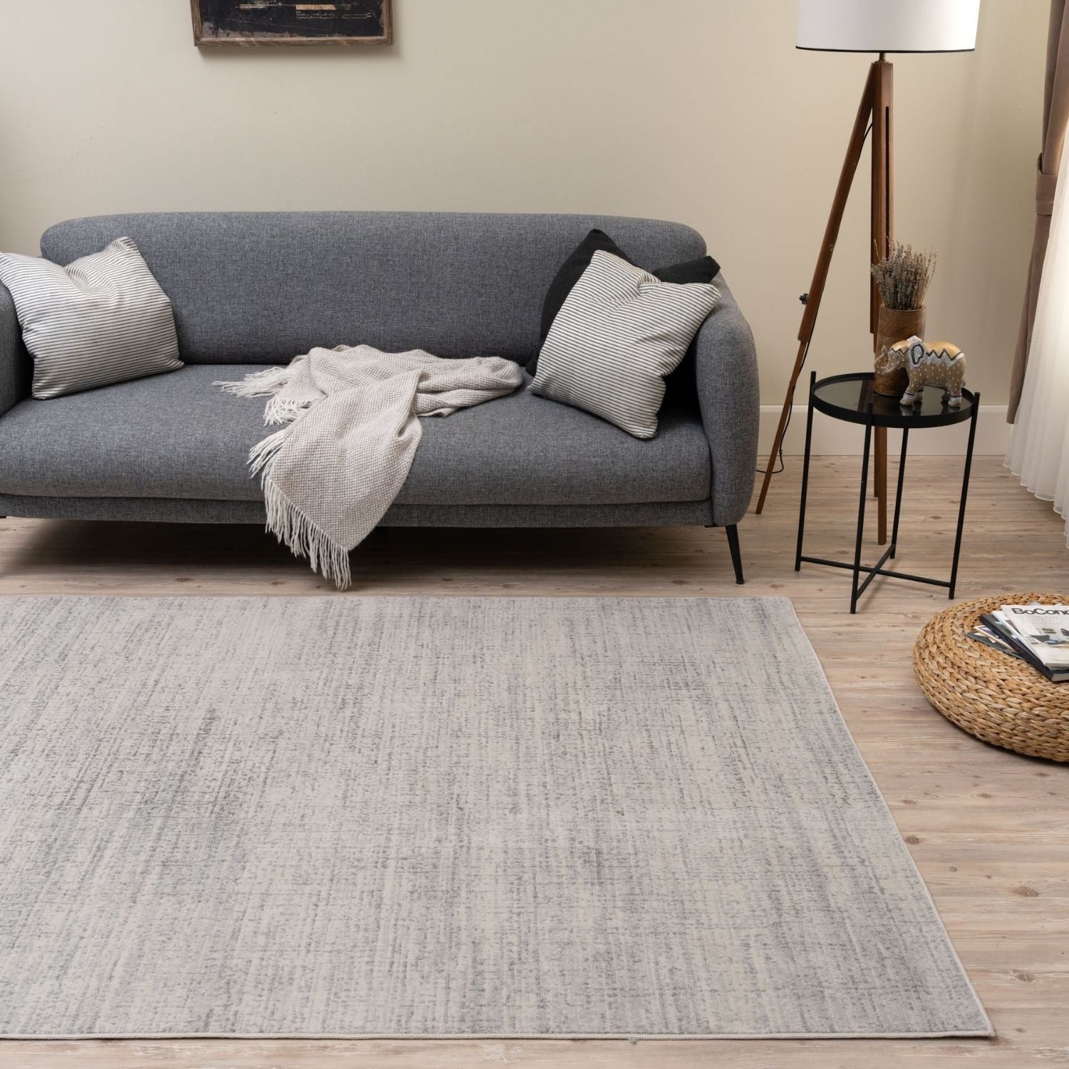 Montana Cream & Grey Rug | 3800