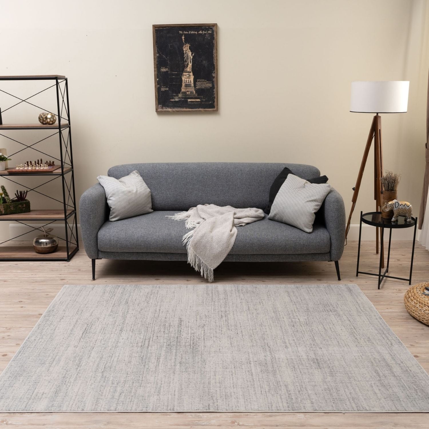Montana Cream & Grey Rug | 3800