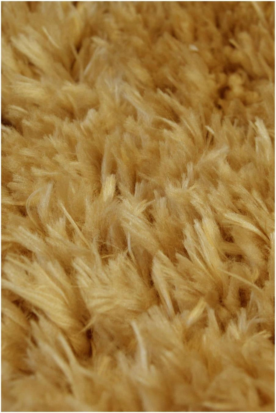 Lagom Ochre Shaggy Rug