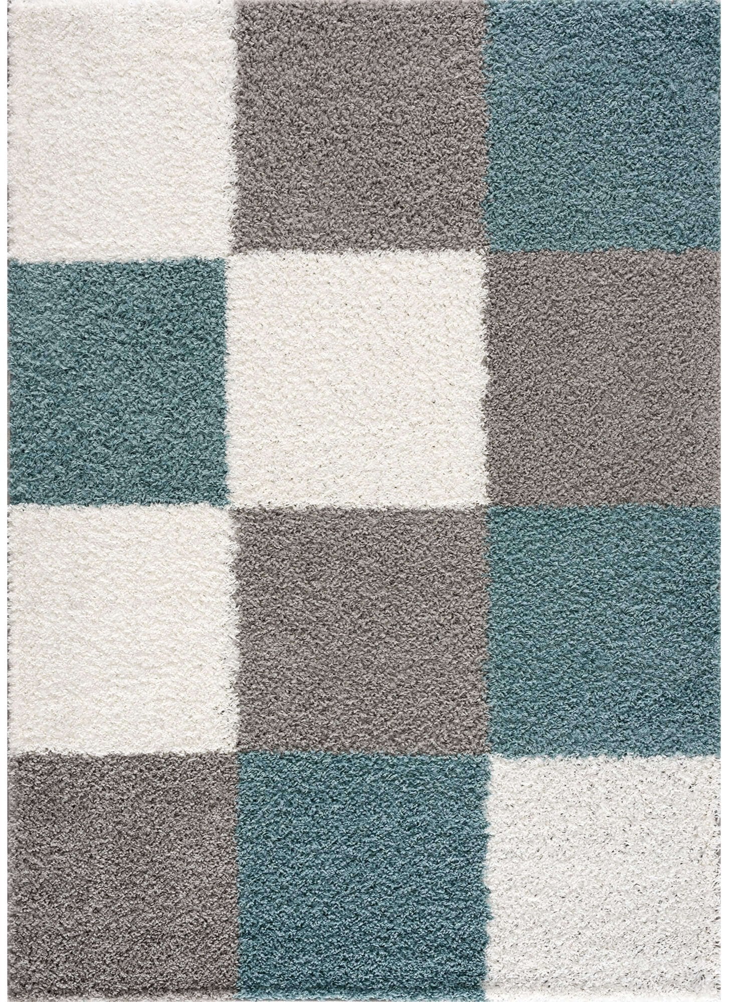 Shaggy Collection Turquoise Shaggy Rugs | 381T
