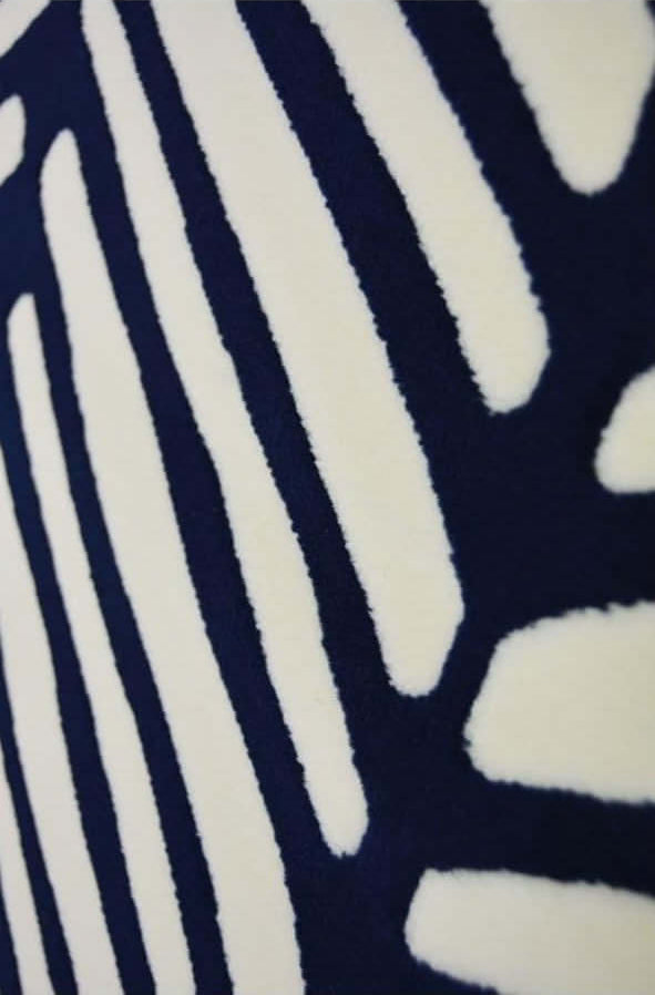 Maestro Herringbone Blue Rug