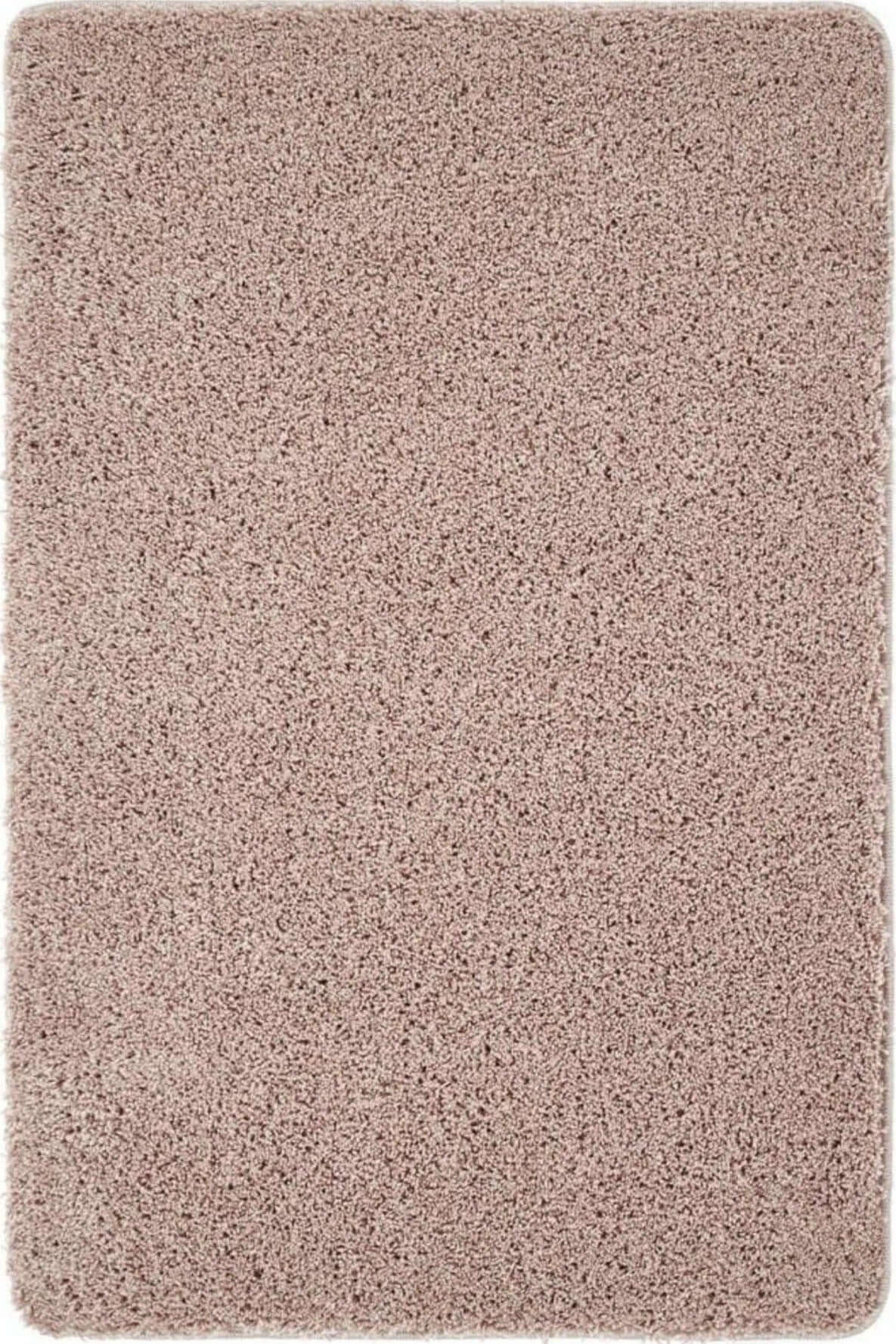 Washable Nude Pink Shaggy Rug