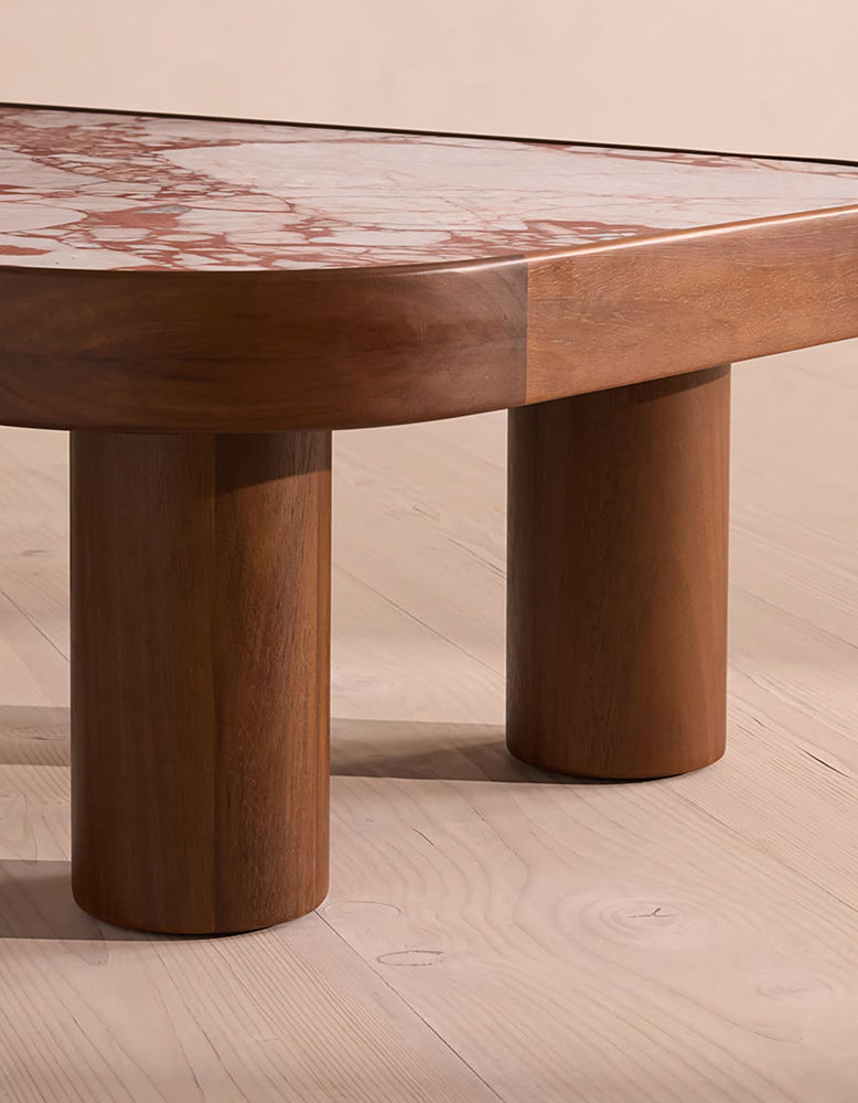 Salvatore Rectangle Coffee Table, Marble