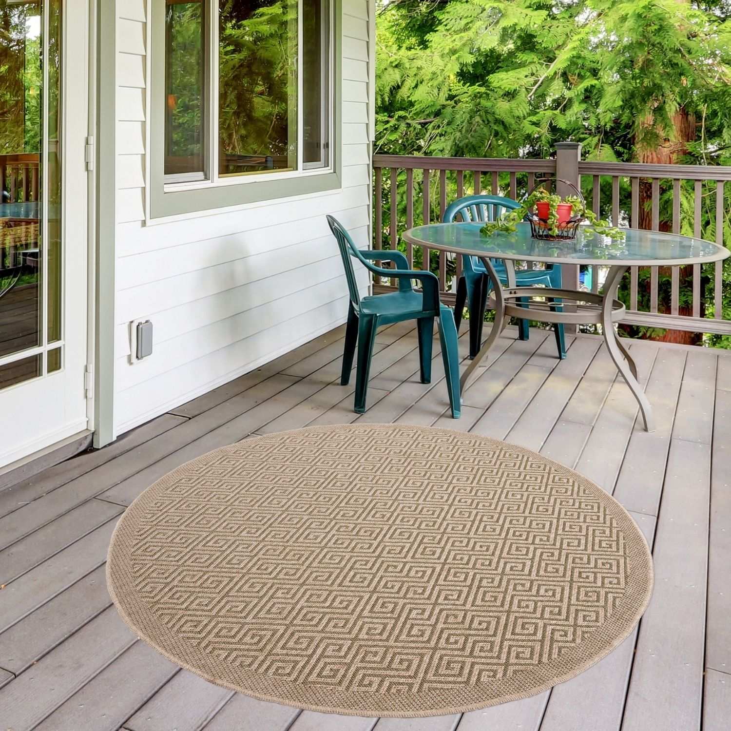 Nature Outdoor Rug Green | 5100G