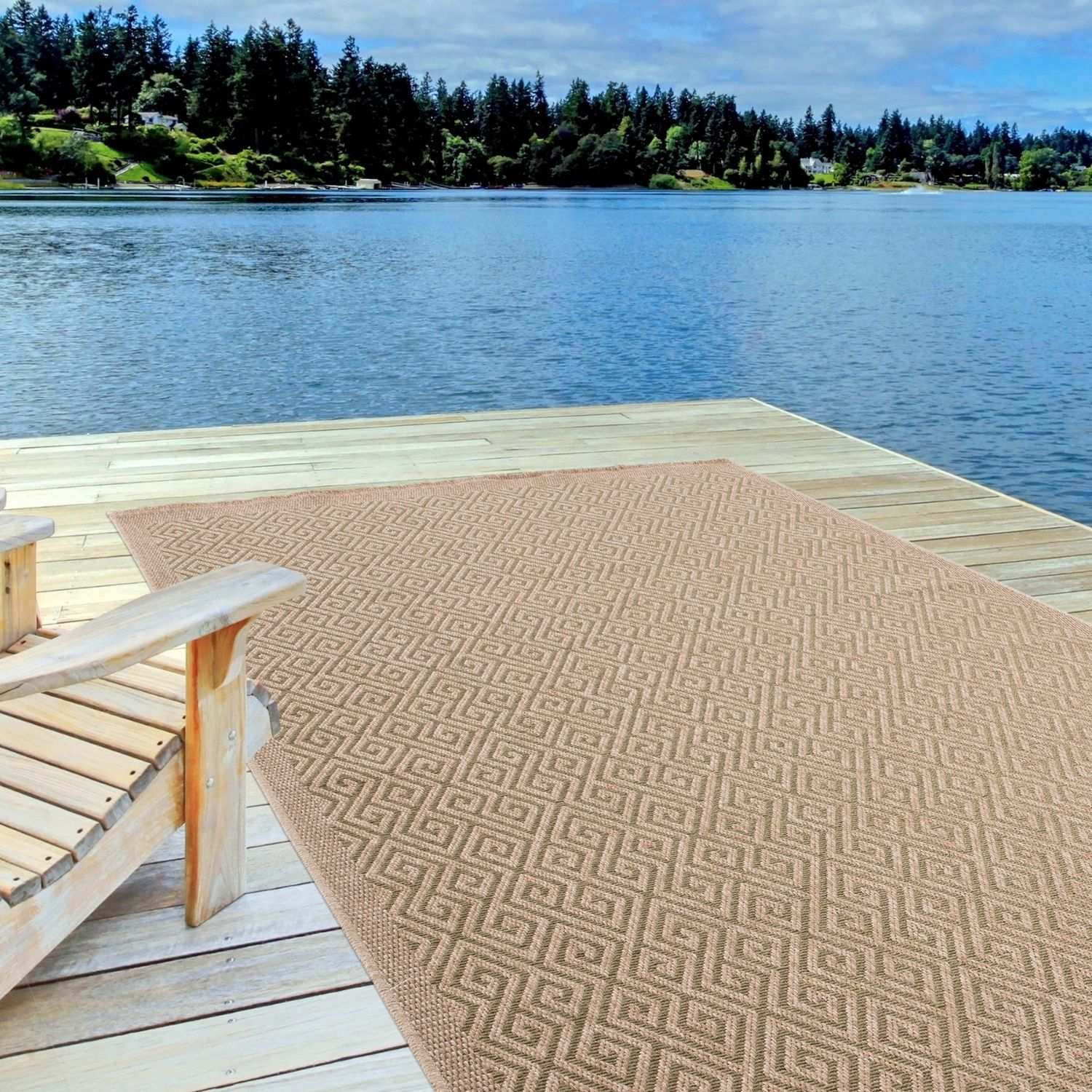 Nature Outdoor Rug Green | 5100G