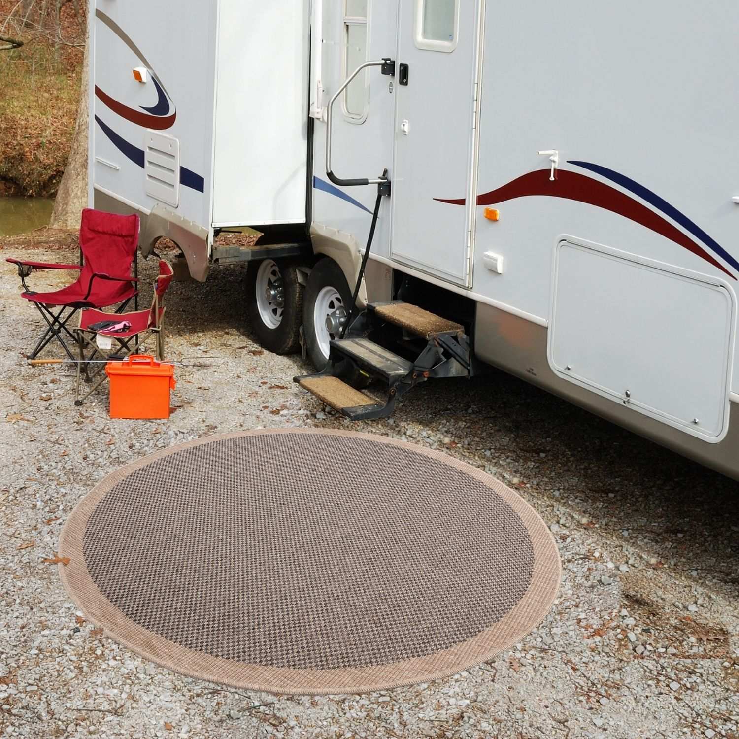 Nature Outdoor Rug Dark Grey | 5200DG