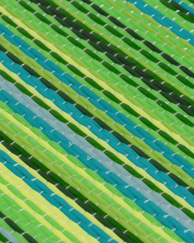 Rainbow Outdoor Rug Green | 1020