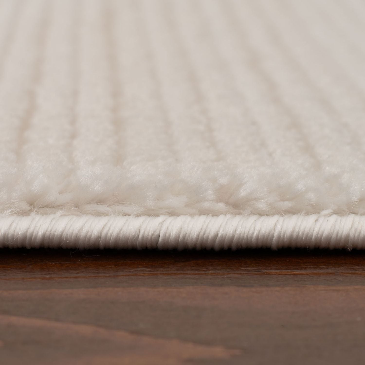 Carmel Cream Striped Rug | 6010