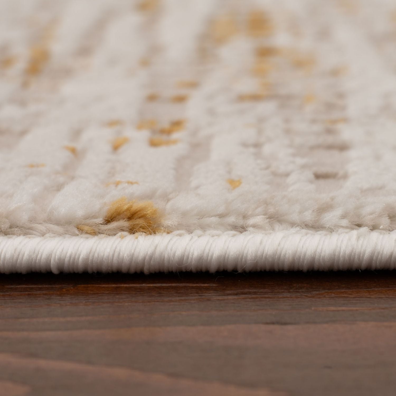 Carmel Cream-Gold Abstract Rug | 6030