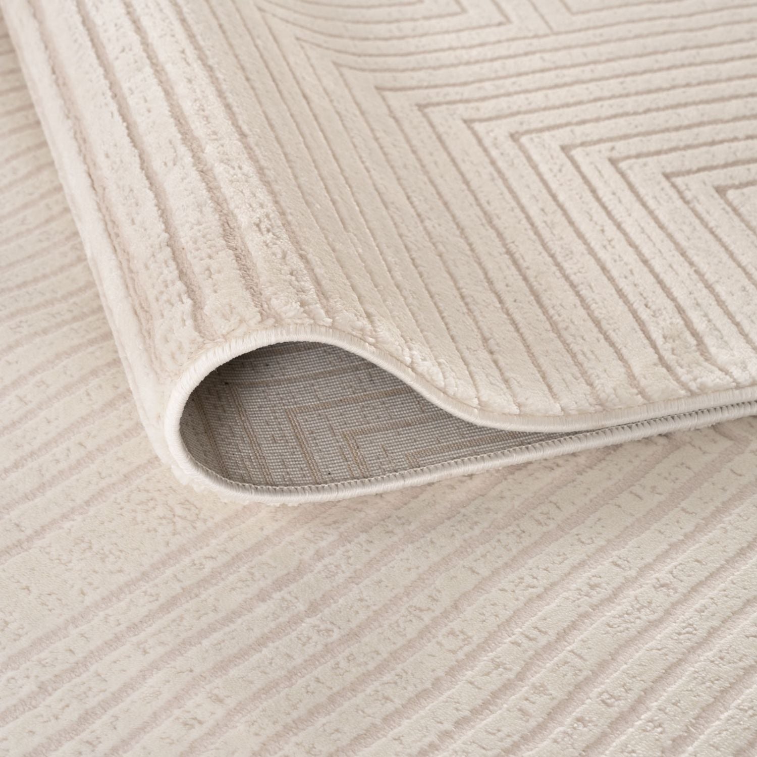 Carmel Cream Geometric Rug | 6040