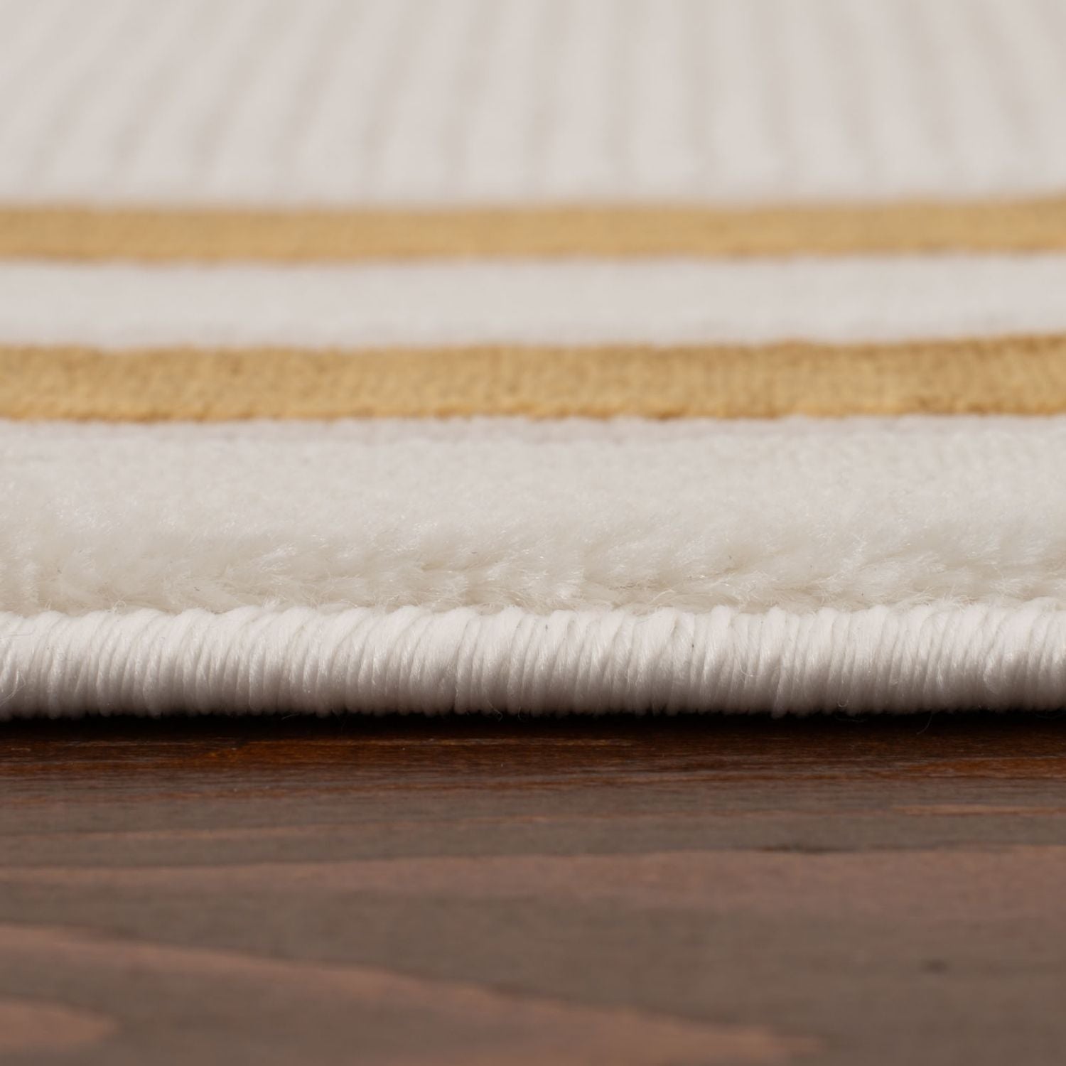 Carmel Cream-Gold Bordered Rug | 6060