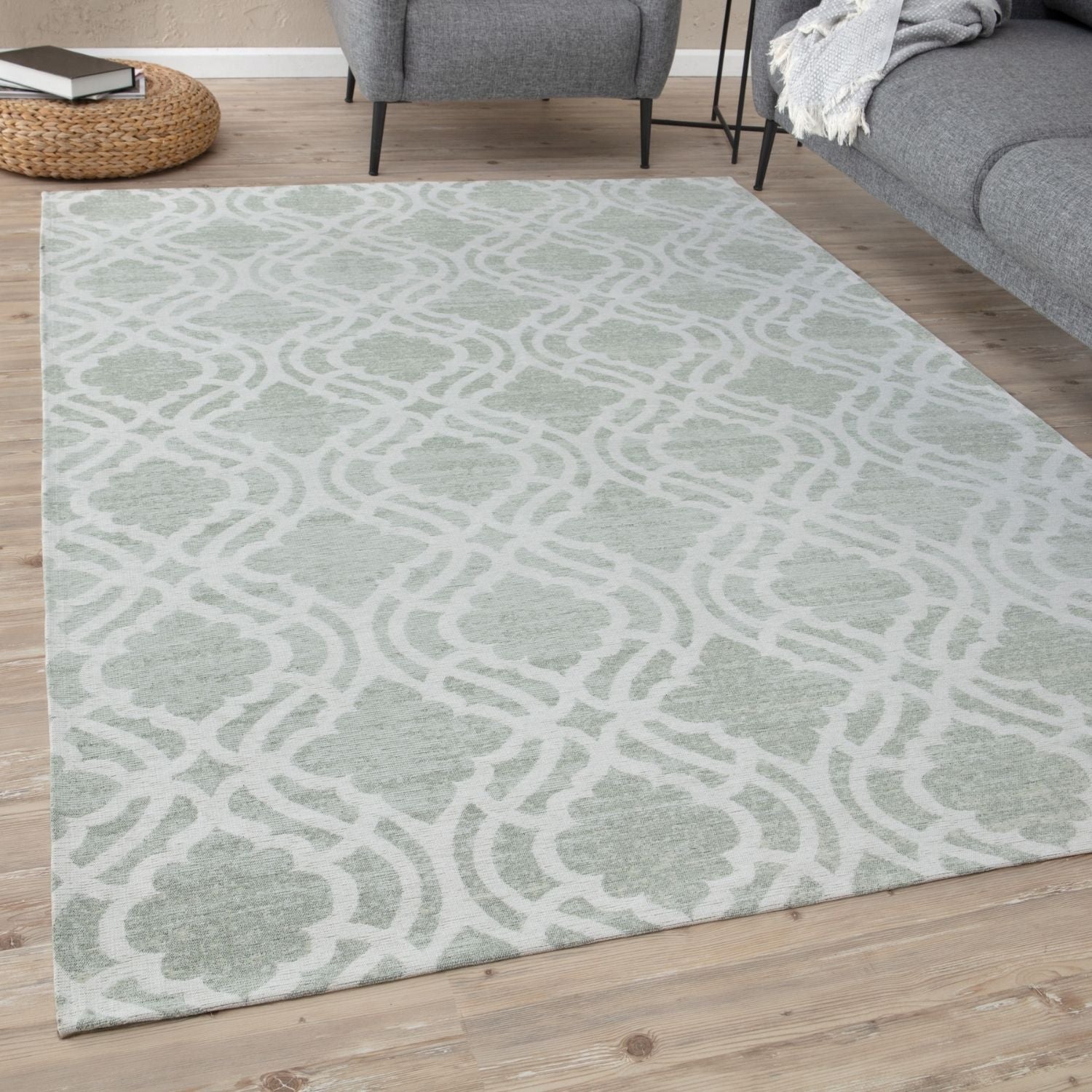 Washable Rug Carina Green | 6900G