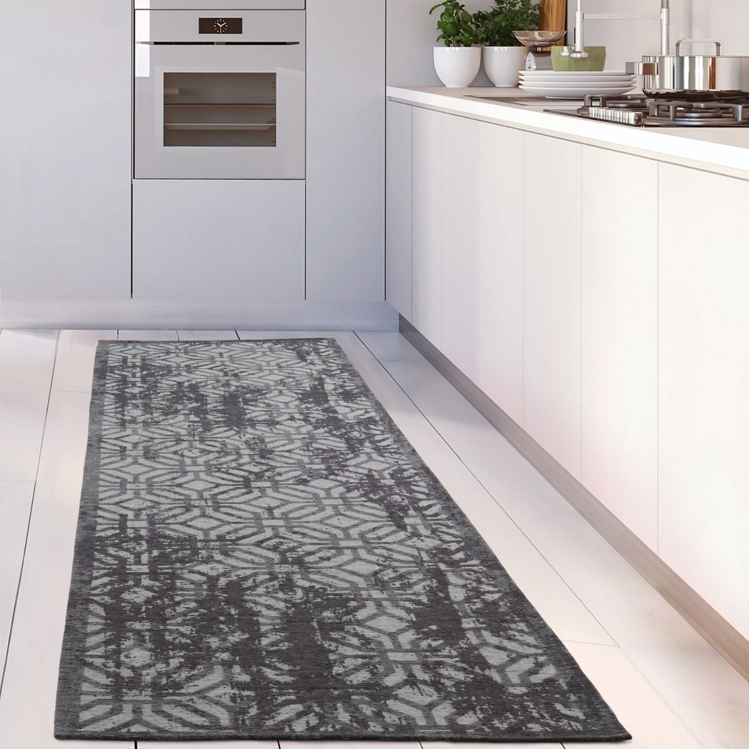 Washable Rug Carina Black | 6930B
