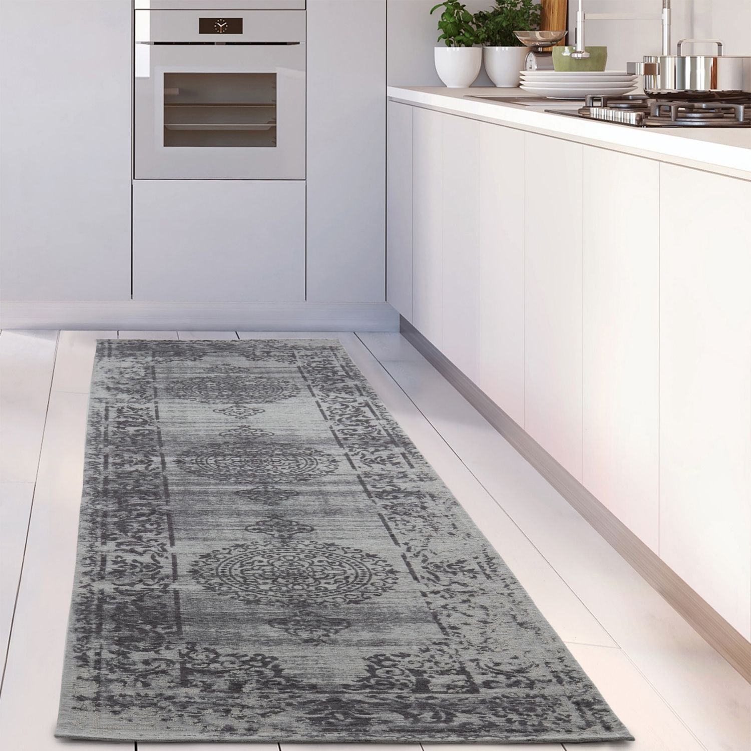 Washable Rug Carina Grey | 6942