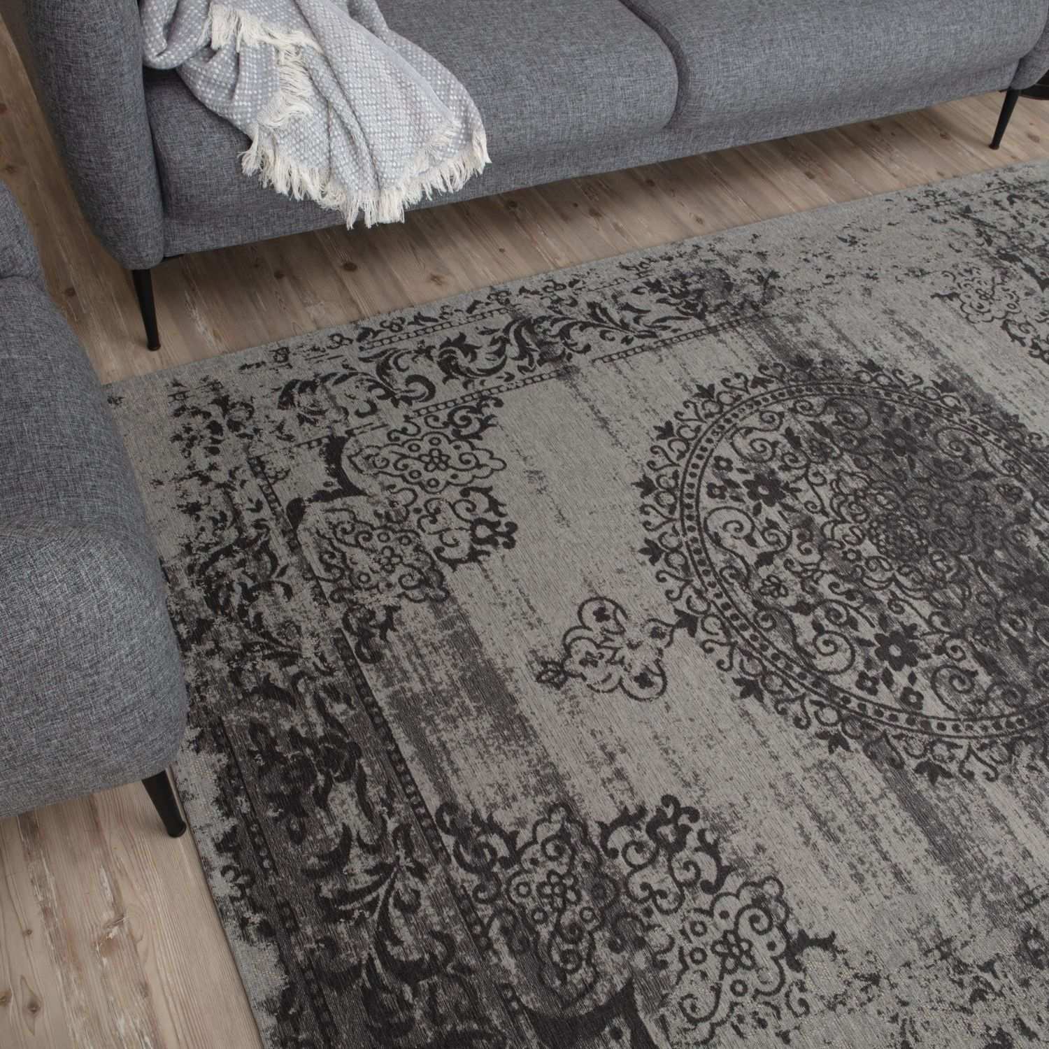Washable Rug Carina Grey | 6942