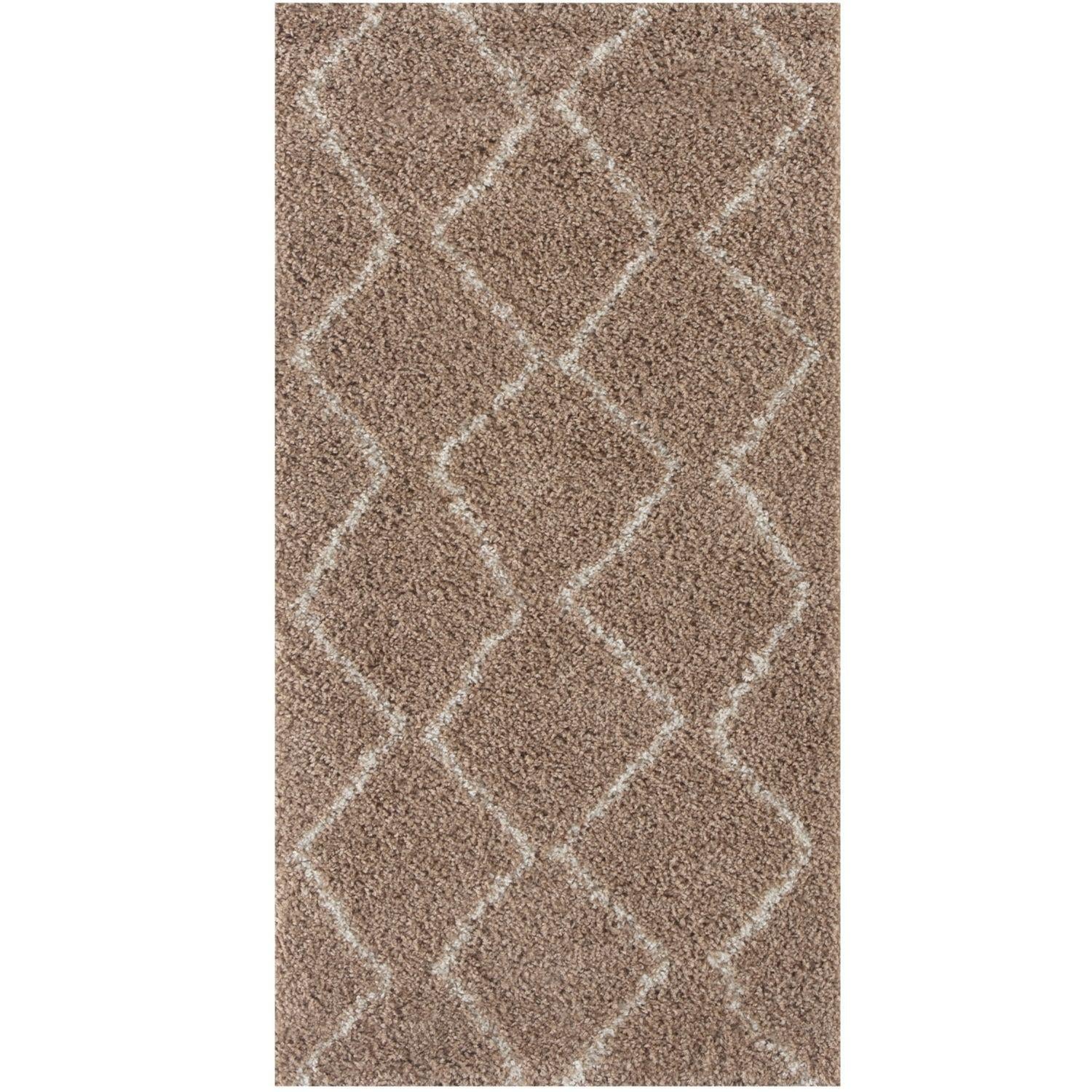 Moroccan Beige Shaggy Rug | 820