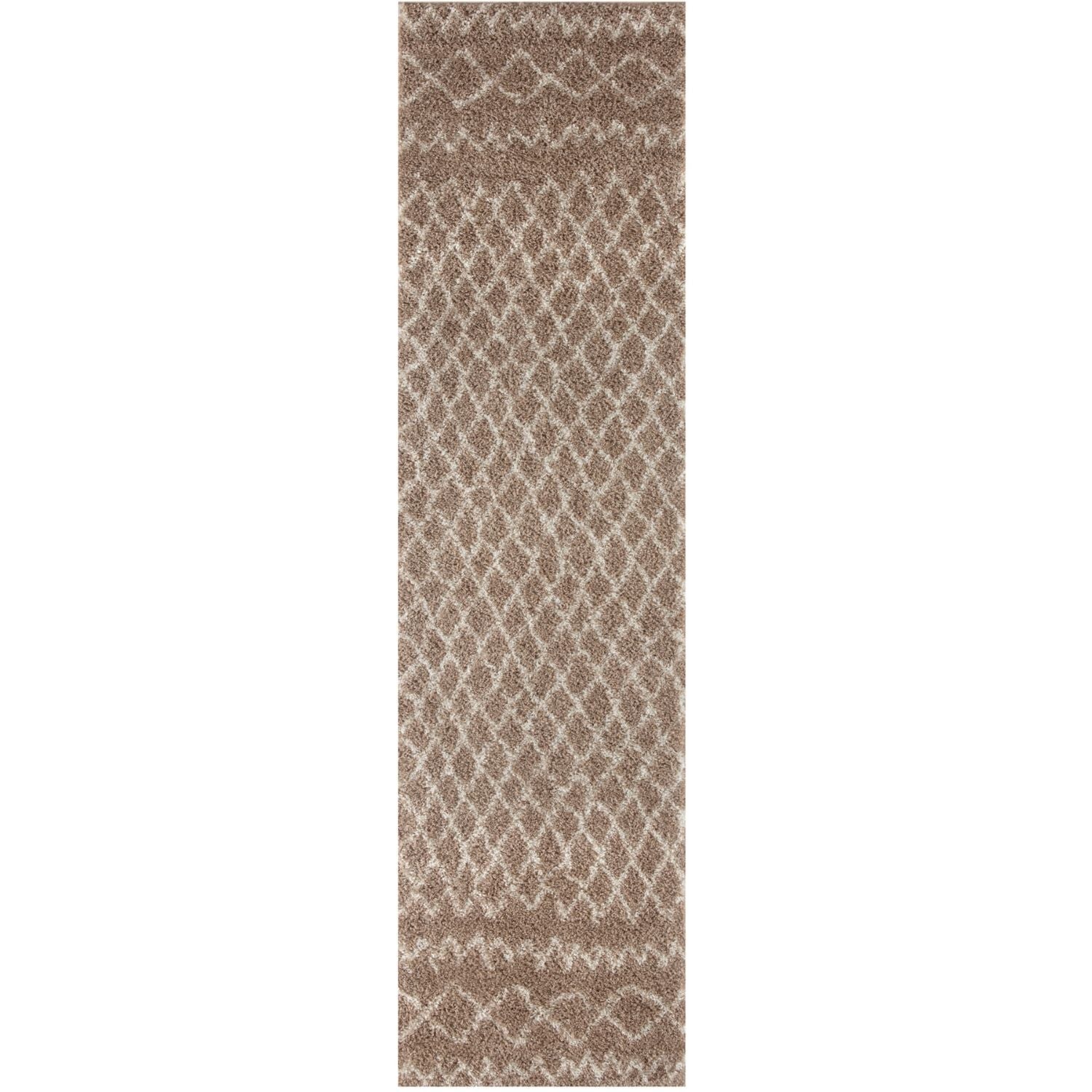 Moroccan Beige Shaggy Rug | 920