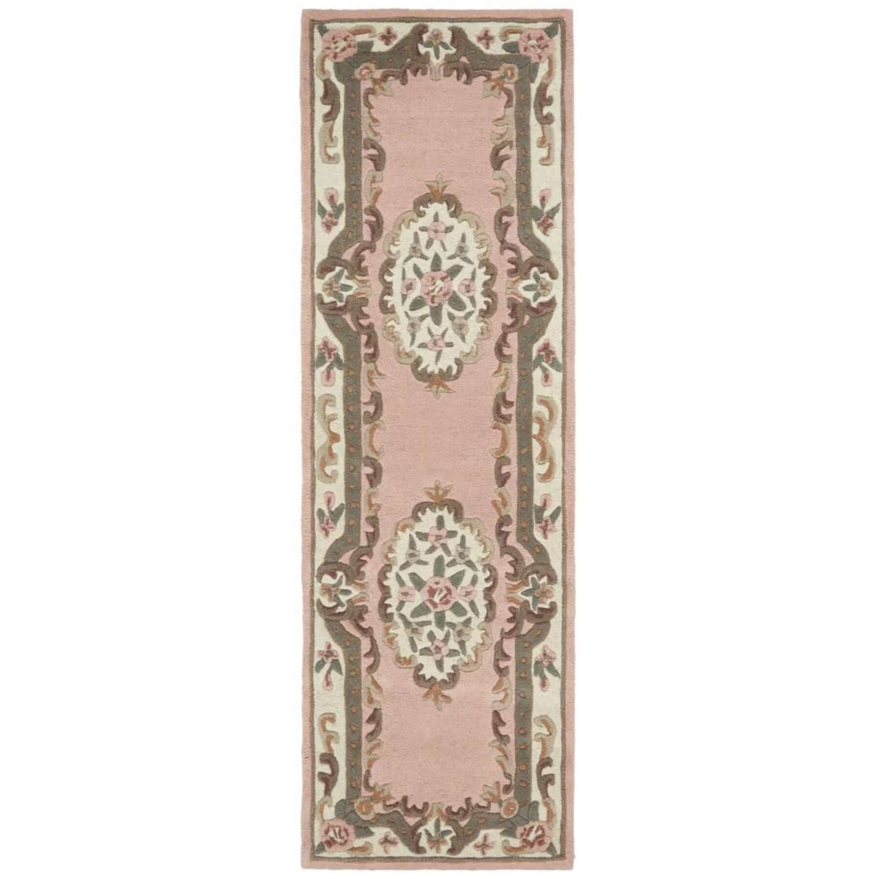 Shensi Pink Medallion Rug