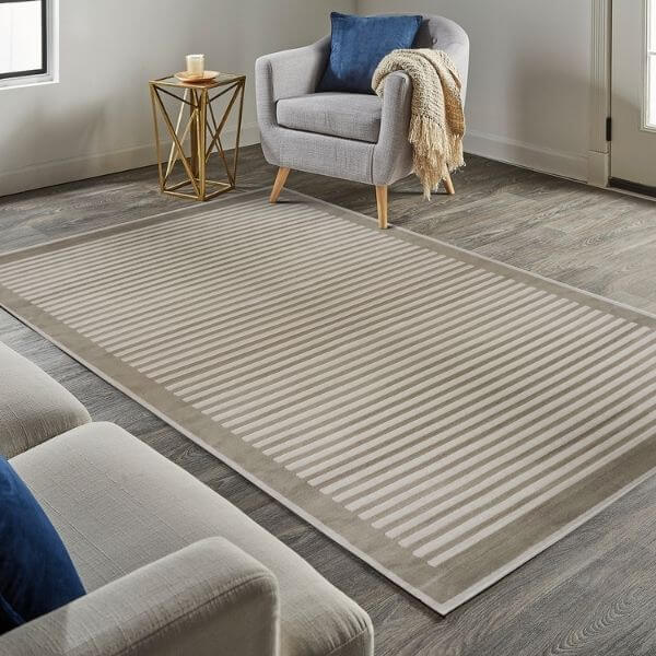 Belgrade Natural Striped Rug