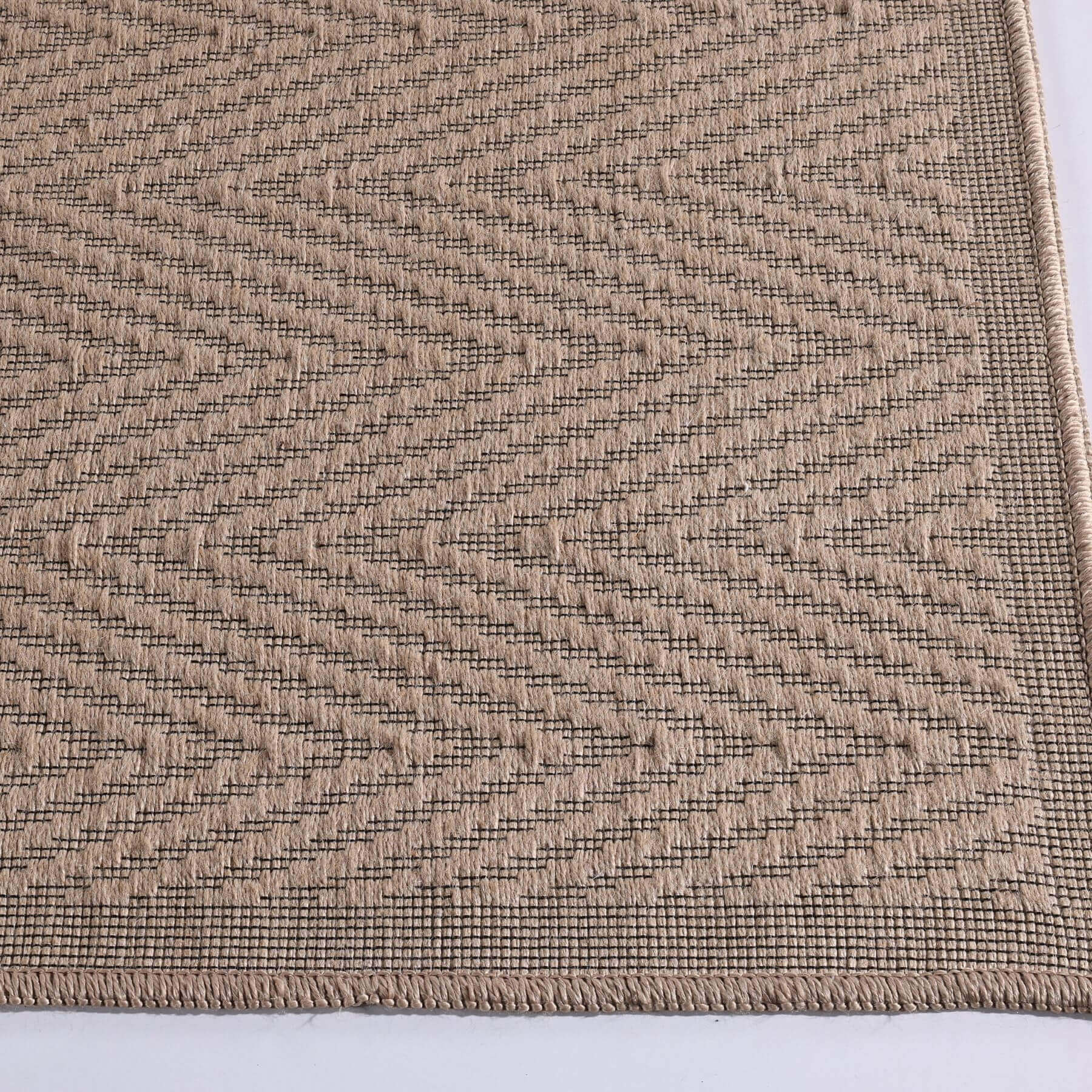 Beige Jute Looking Washable Rugs