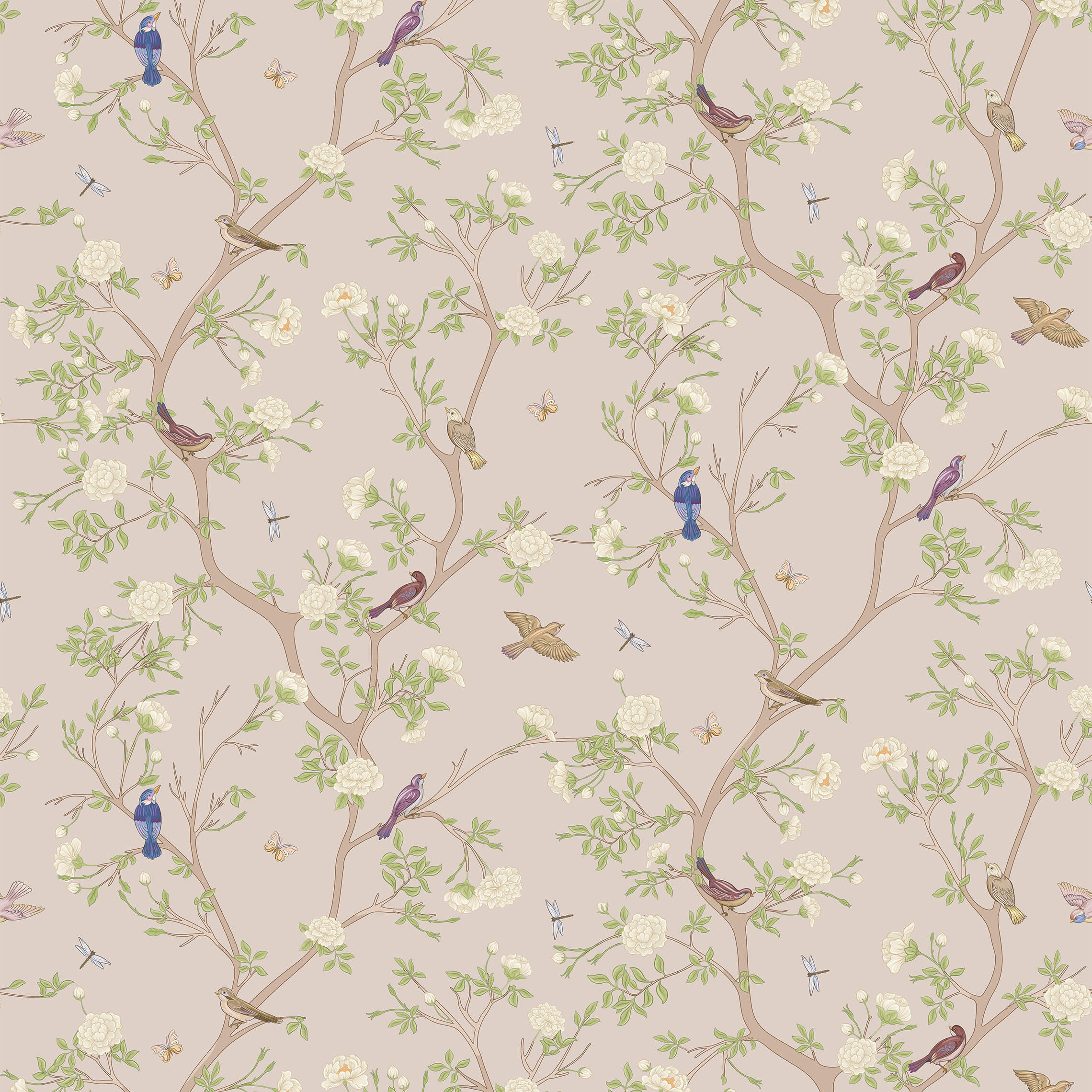 Bobbi Beck Ashton Bird Animal Luxury Wallpaper
