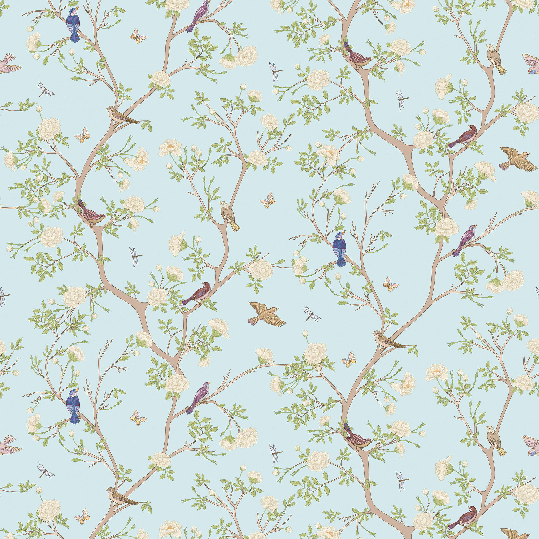 Bobbi Beck Ashton Bird Animal Luxury Wallpaper
