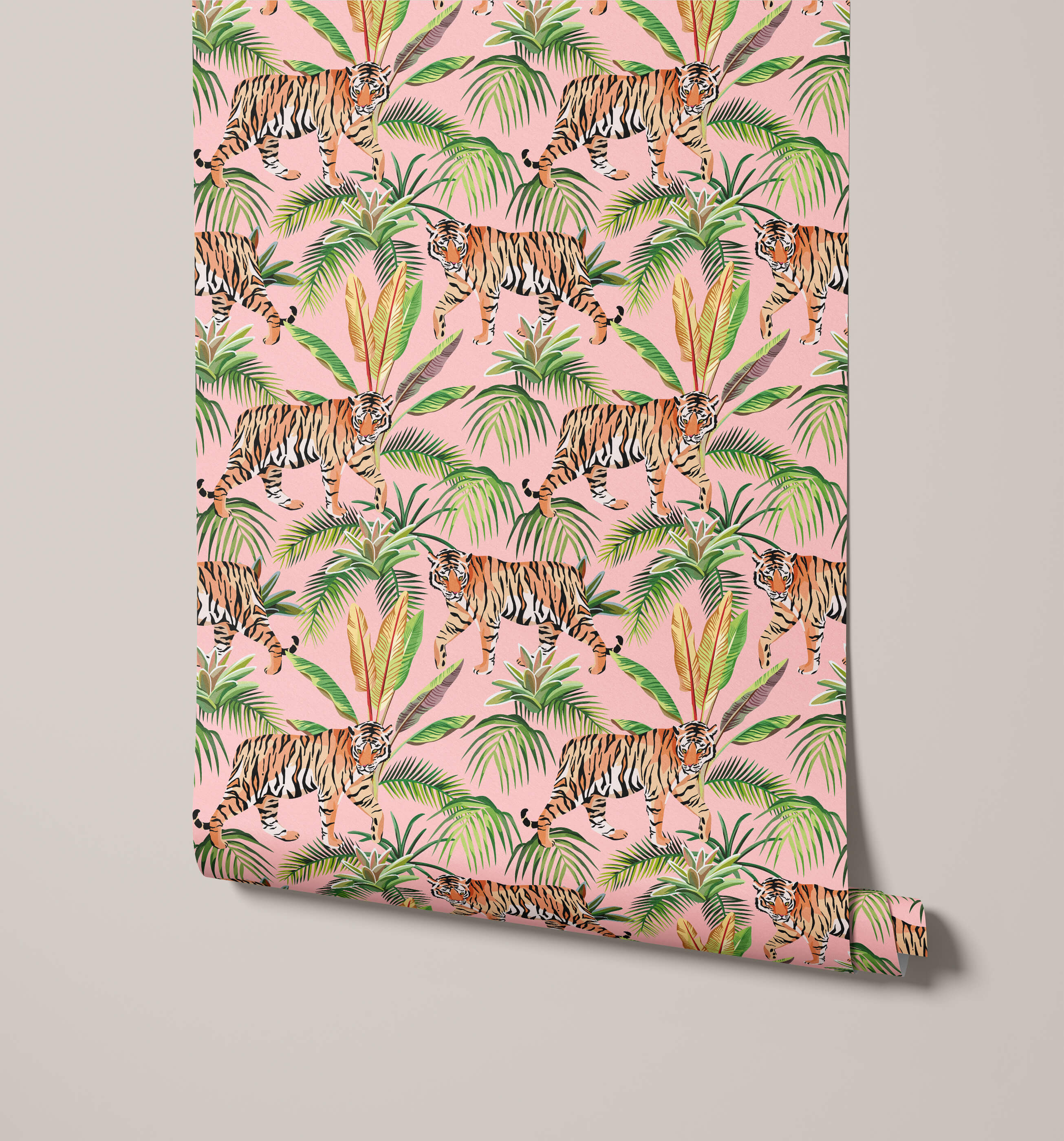 Bobbi Beck Asonia Tiger Animal Luxury Wallpaper