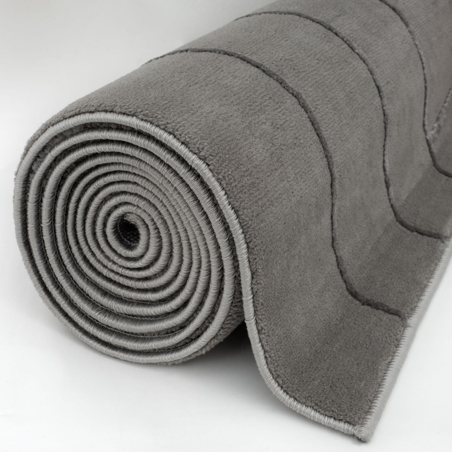 Aura Collection Rug Flint in Grey