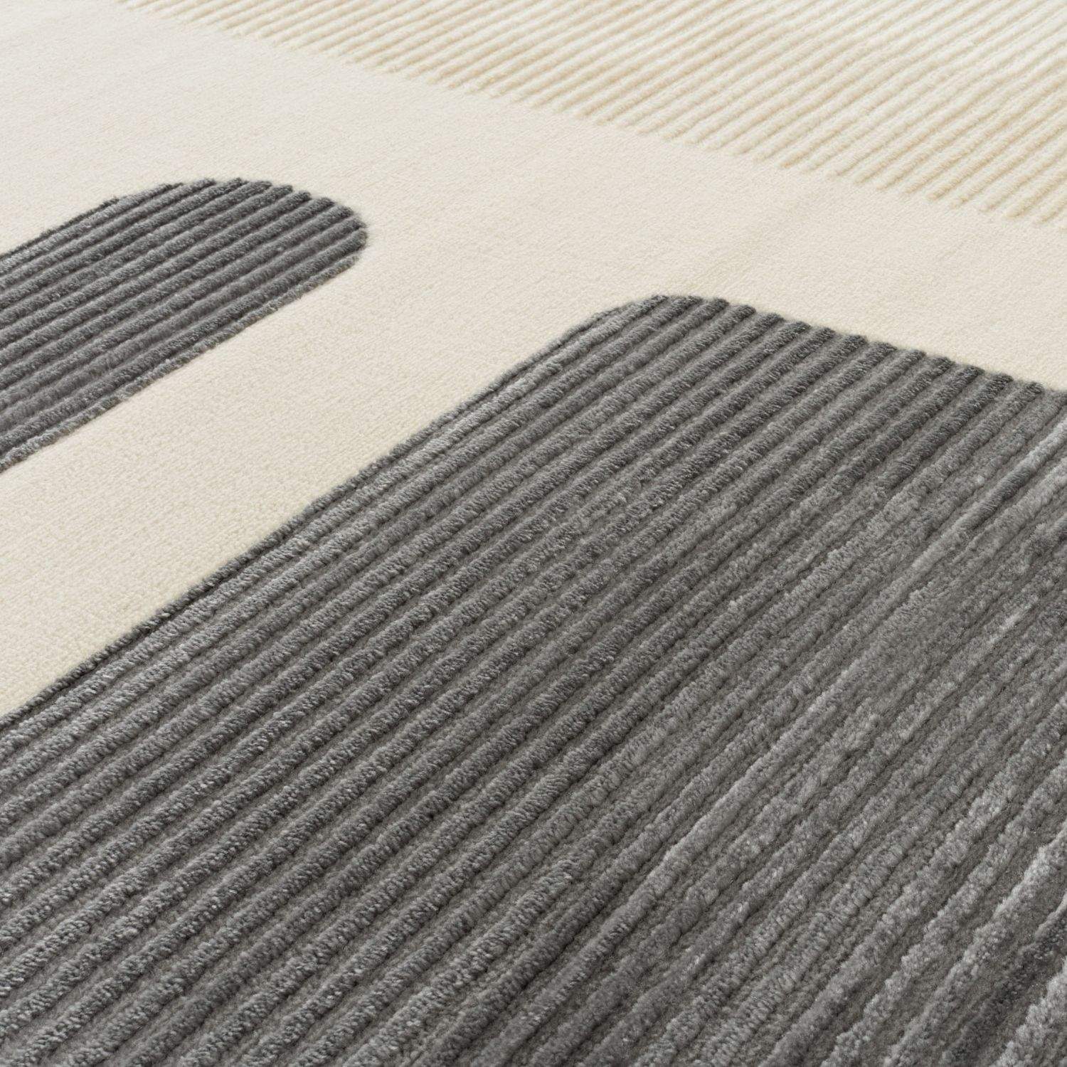 Aura Collection Rug Glide in Grey