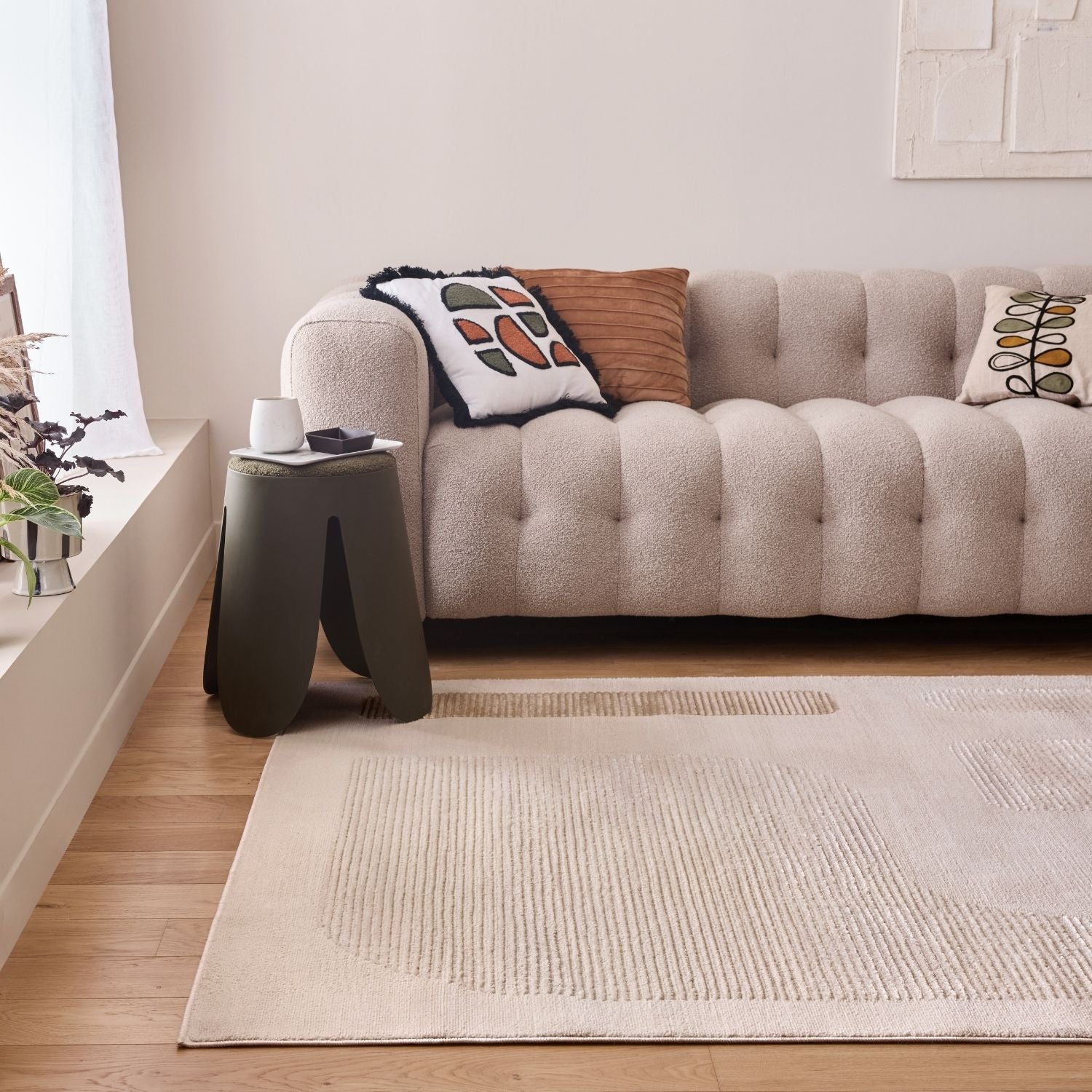 Aura Collection Rug Vista in Beige