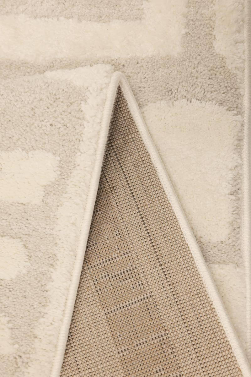 Ava Pave Wave Illusion Rug – Cream Abstract