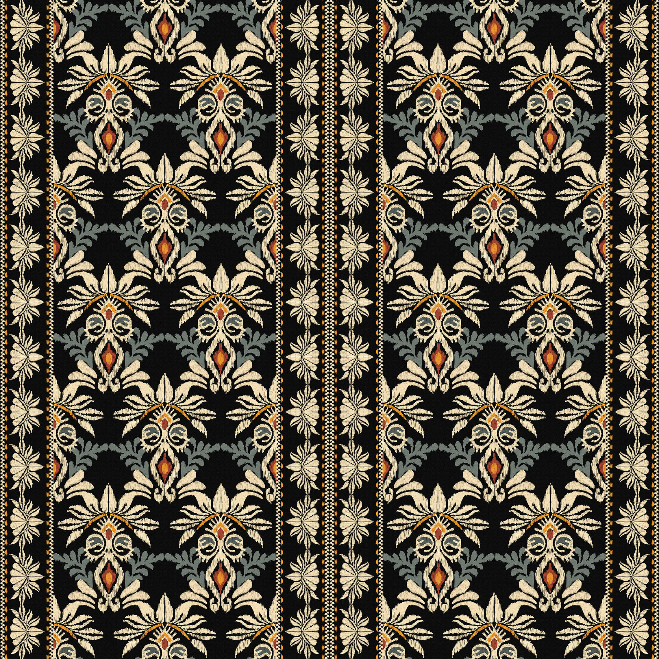 Bobbi Beck Bazir Patterned Luxury Wallpaper