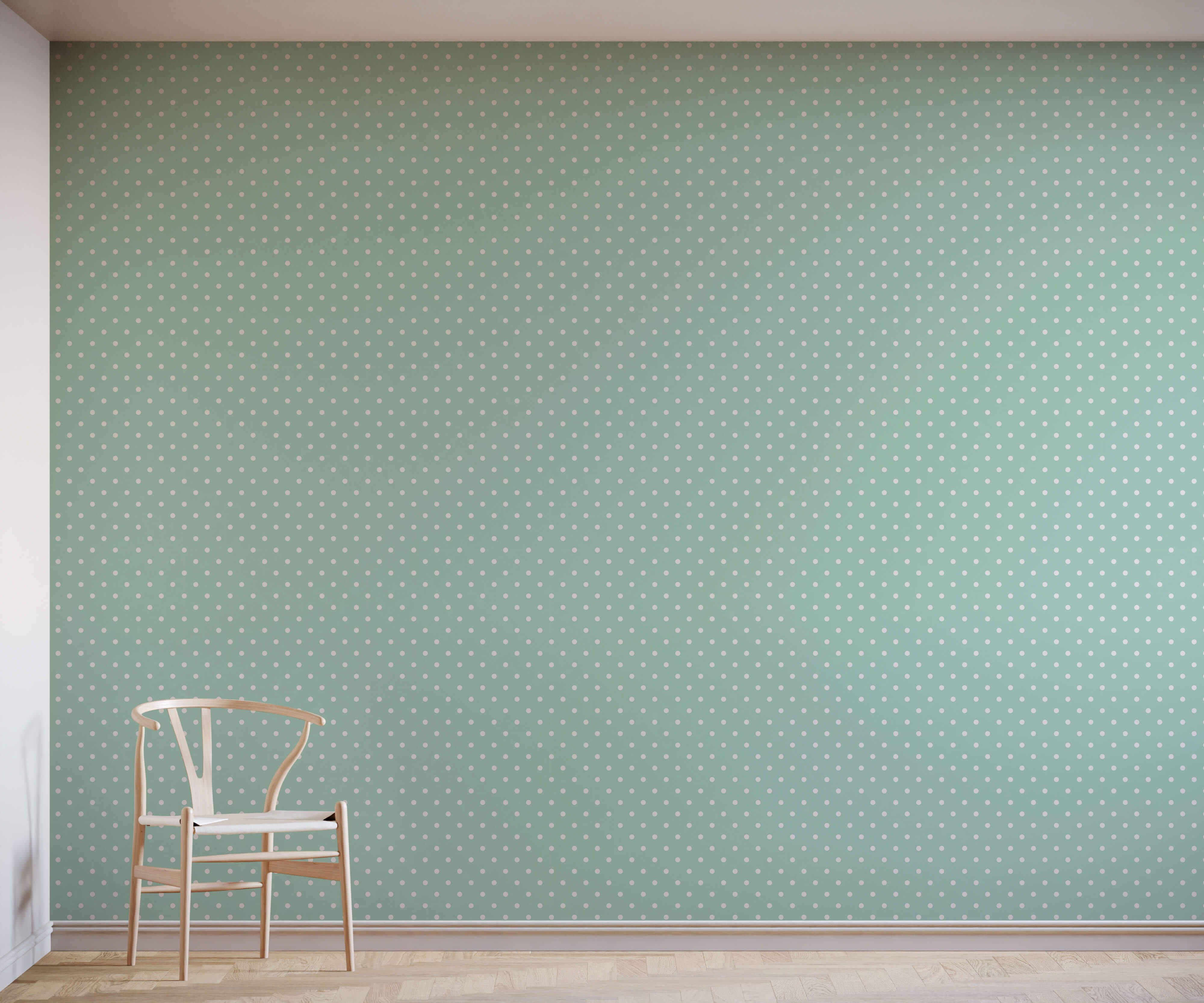 Bobbi Beck Bonbon Polka Dot Luxury Wallpaper