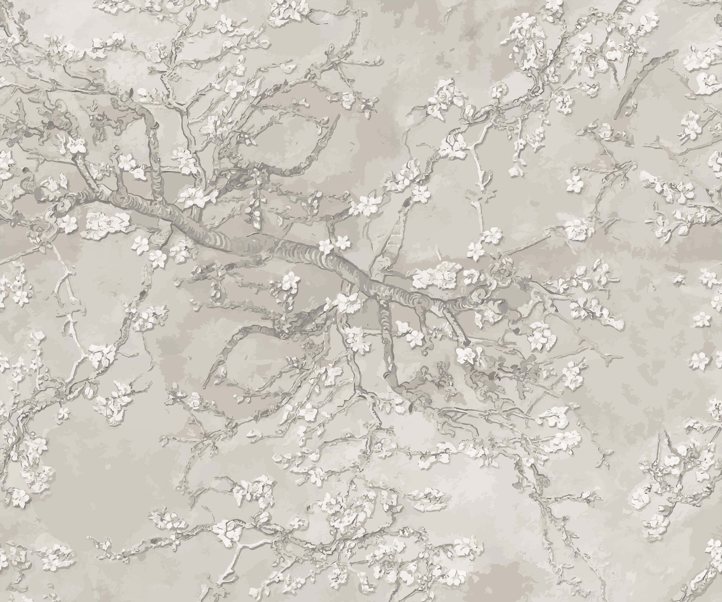 Bobbi Beck Branch Art Luxury Wallpaper