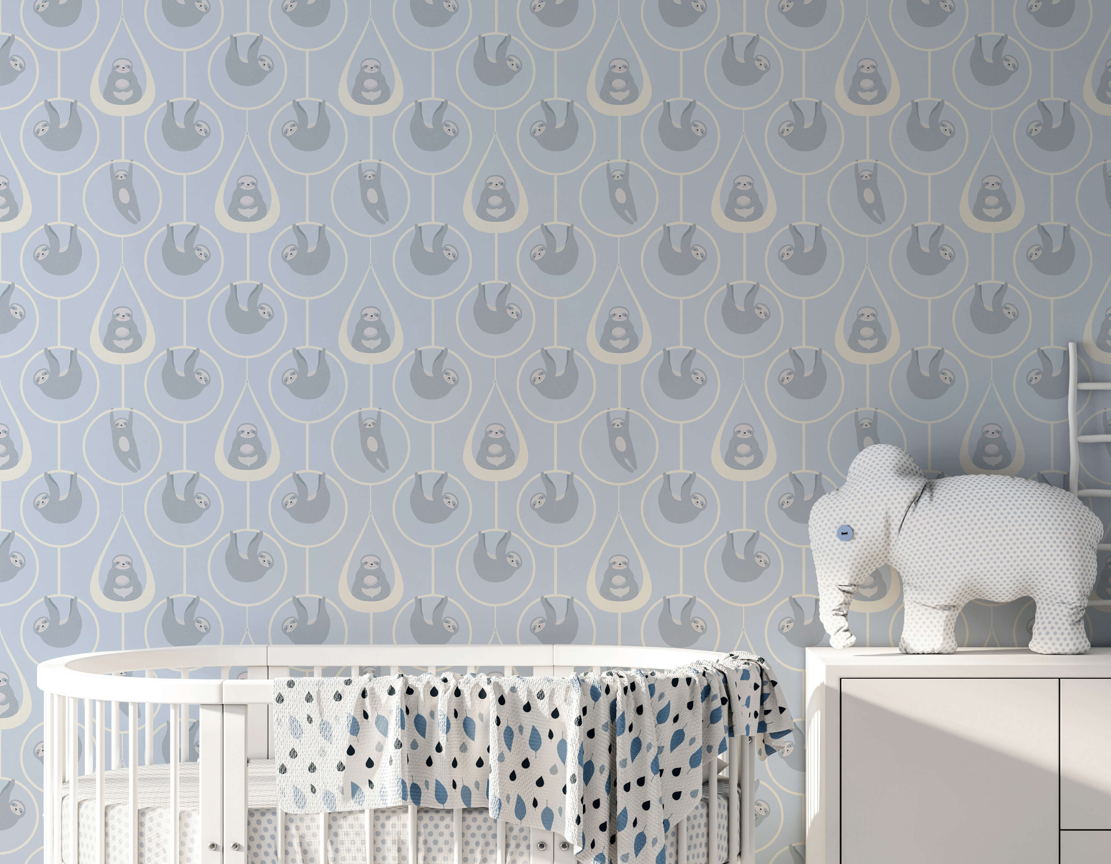 Bobbi Beck Bunton Children's Luxury Wallpaper