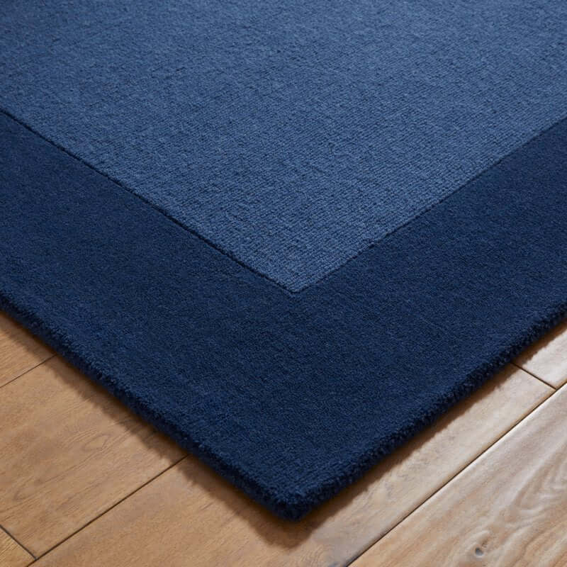 Colours Bordered Rug – Handmade Wool Rug
