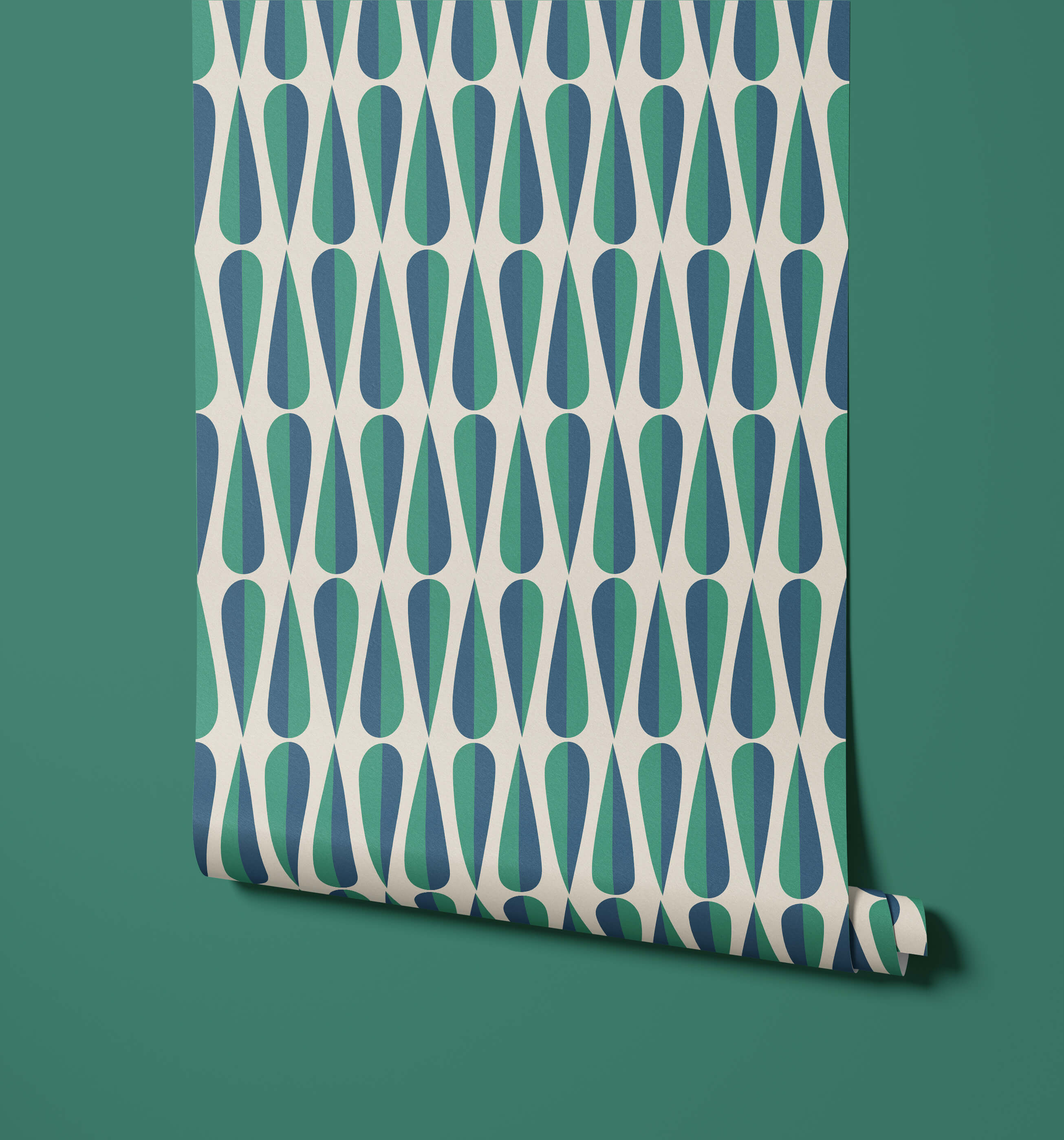 Bobbi Beck Cafee Retro Luxury Wallpaper