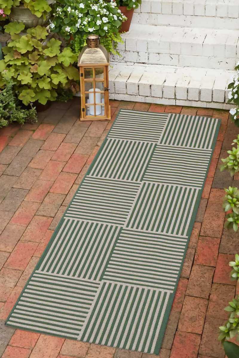 County Multistripe Rug – Indoor/Outdoor Use