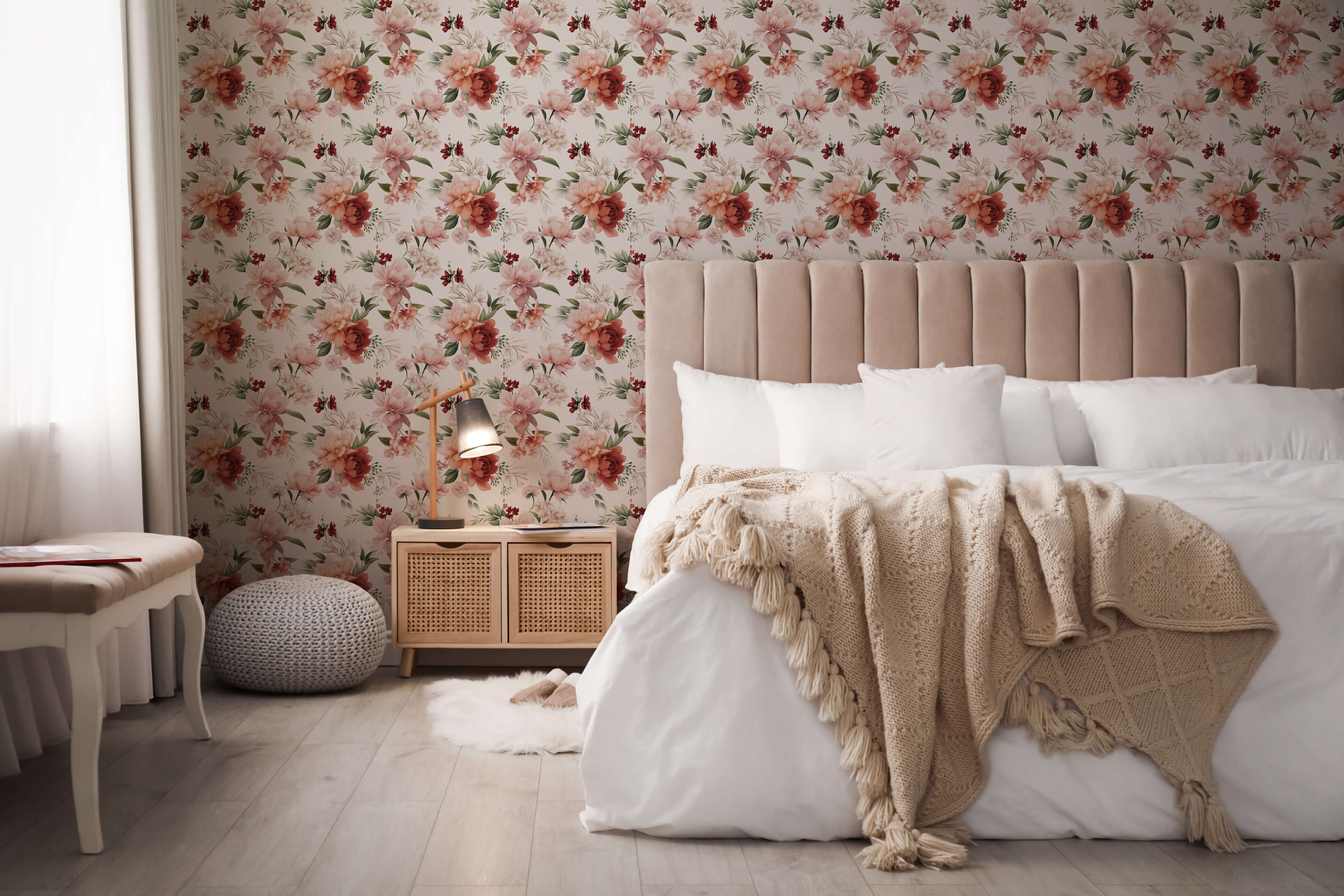 Bobbi Beck Dalot Floral Luxury Wallpaper
