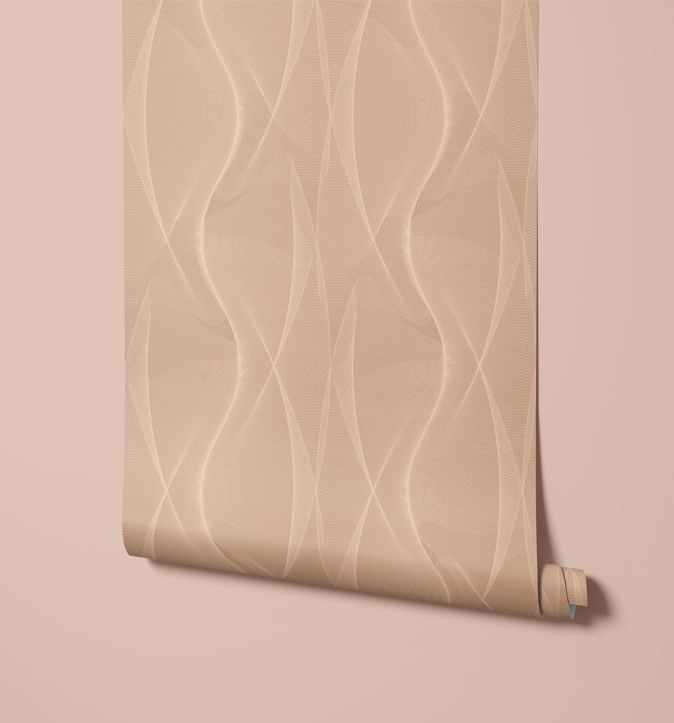 Bobbi Beck Delta Patterned Luxury Wallpaper