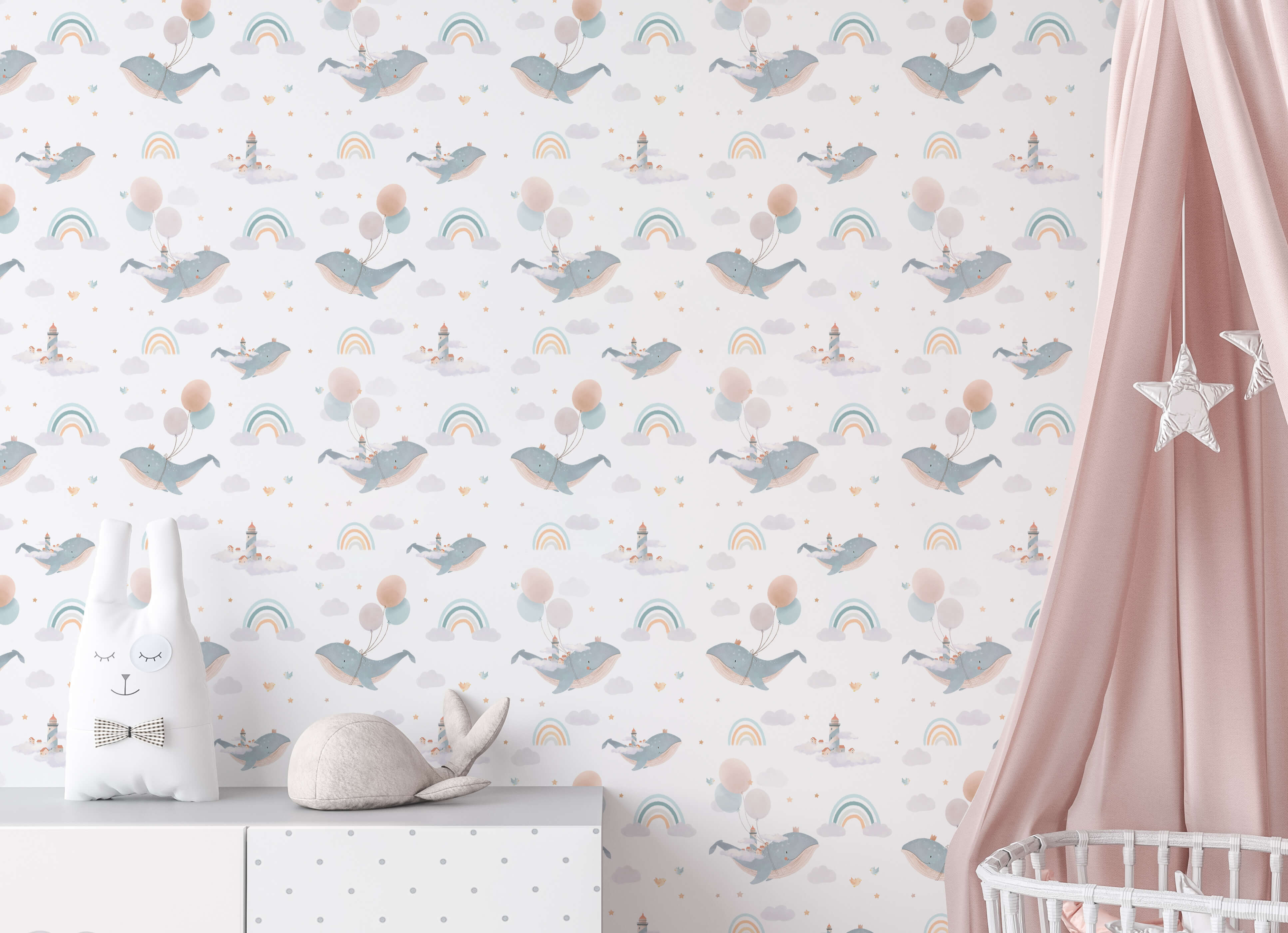 Bobbi Beck Dreamer Children's Luxury Wallpaper