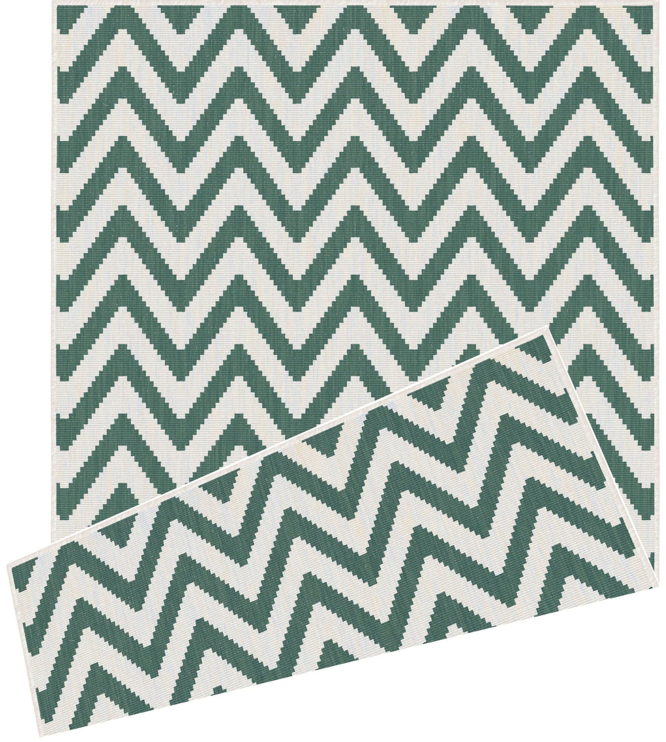 Duo Weave Outdoor Rug Chevron