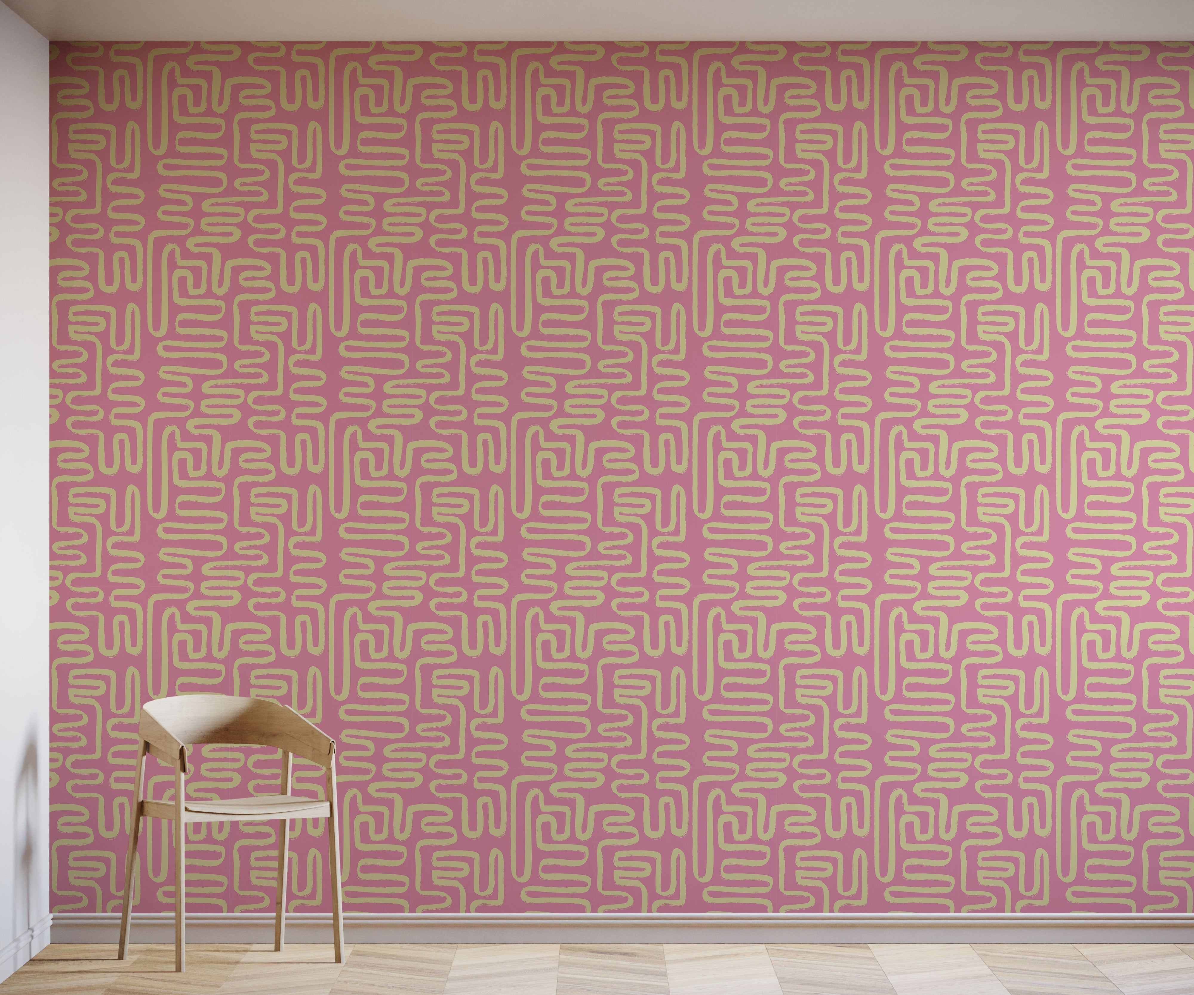 Bobbi Beck Element Patterned Luxury Wallpaper