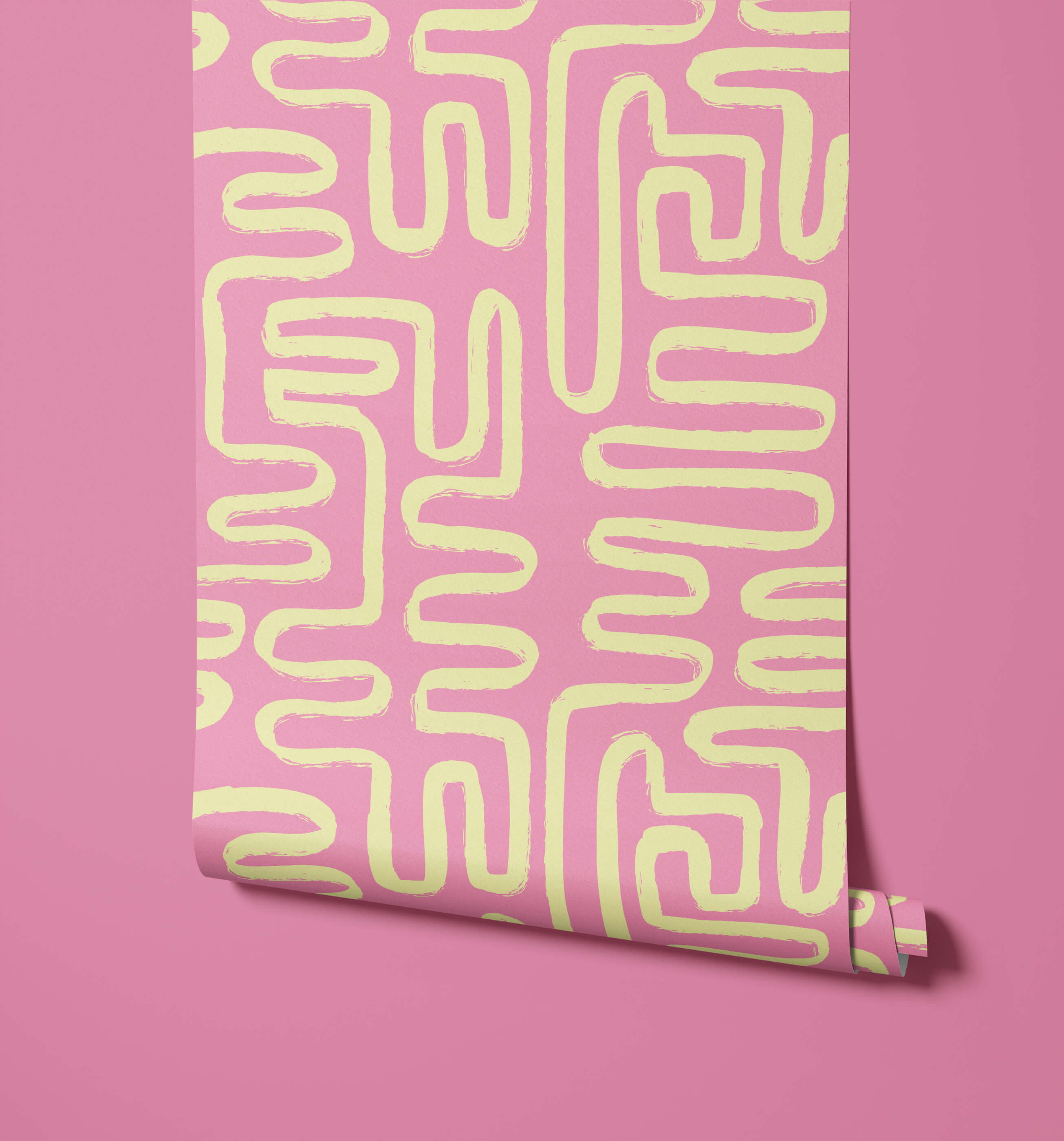 Bobbi Beck Element Patterned Luxury Wallpaper