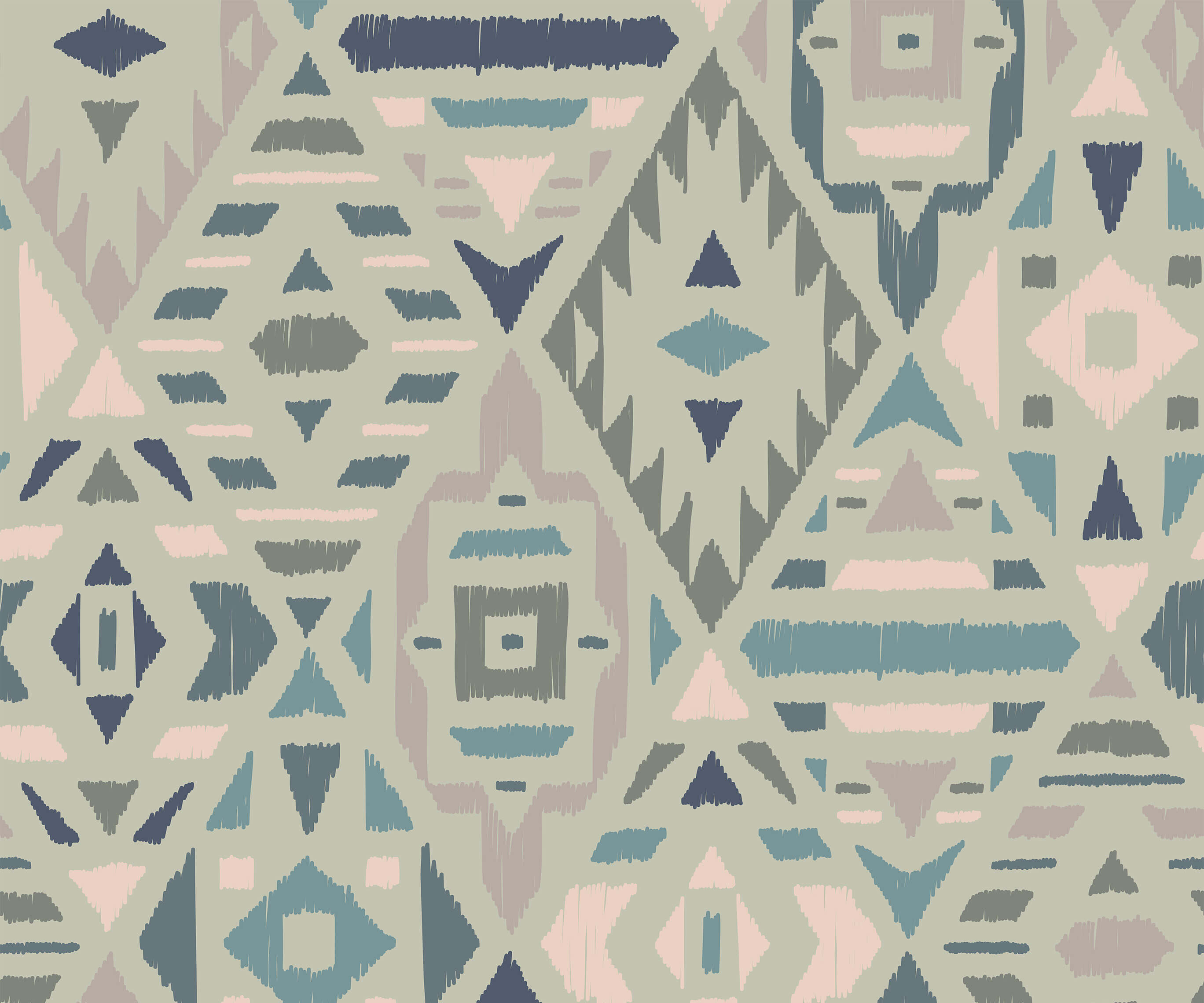 Bobbi Beck Fleece Geometric Luxury Wallpaper