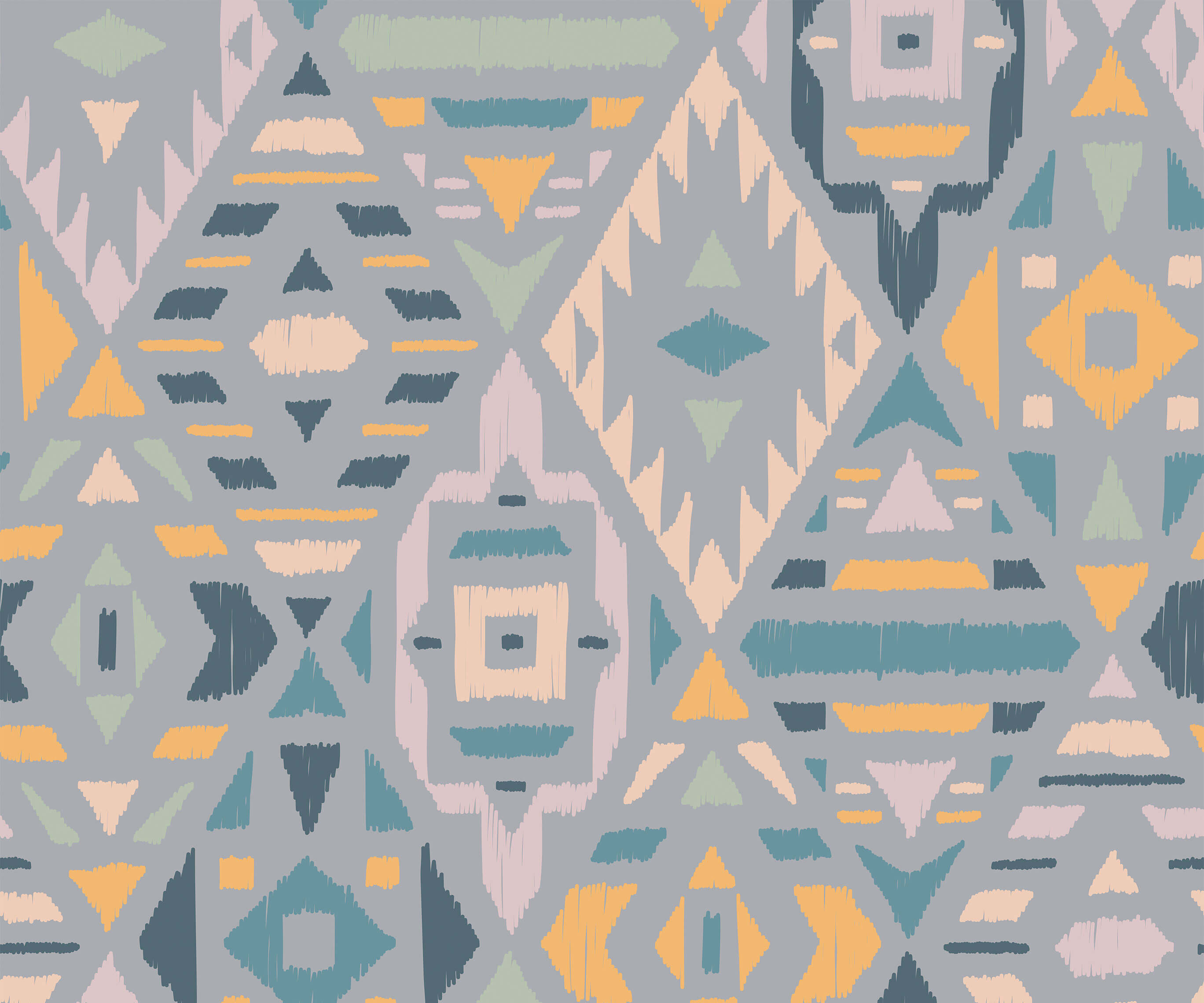Bobbi Beck Fleece Geometric Luxury Wallpaper